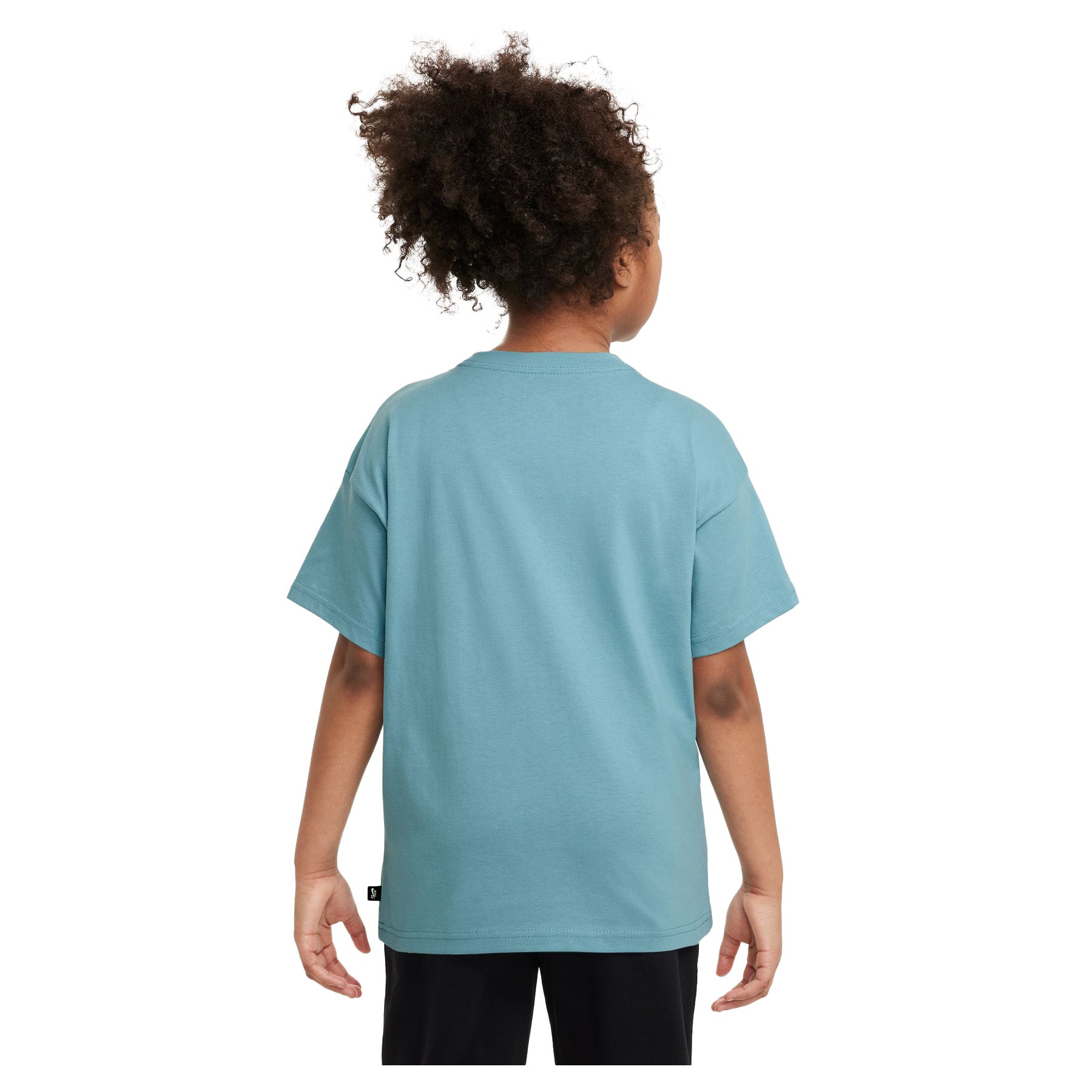 Nike SB Big Kid's Dunk Tee Denim Turquoise