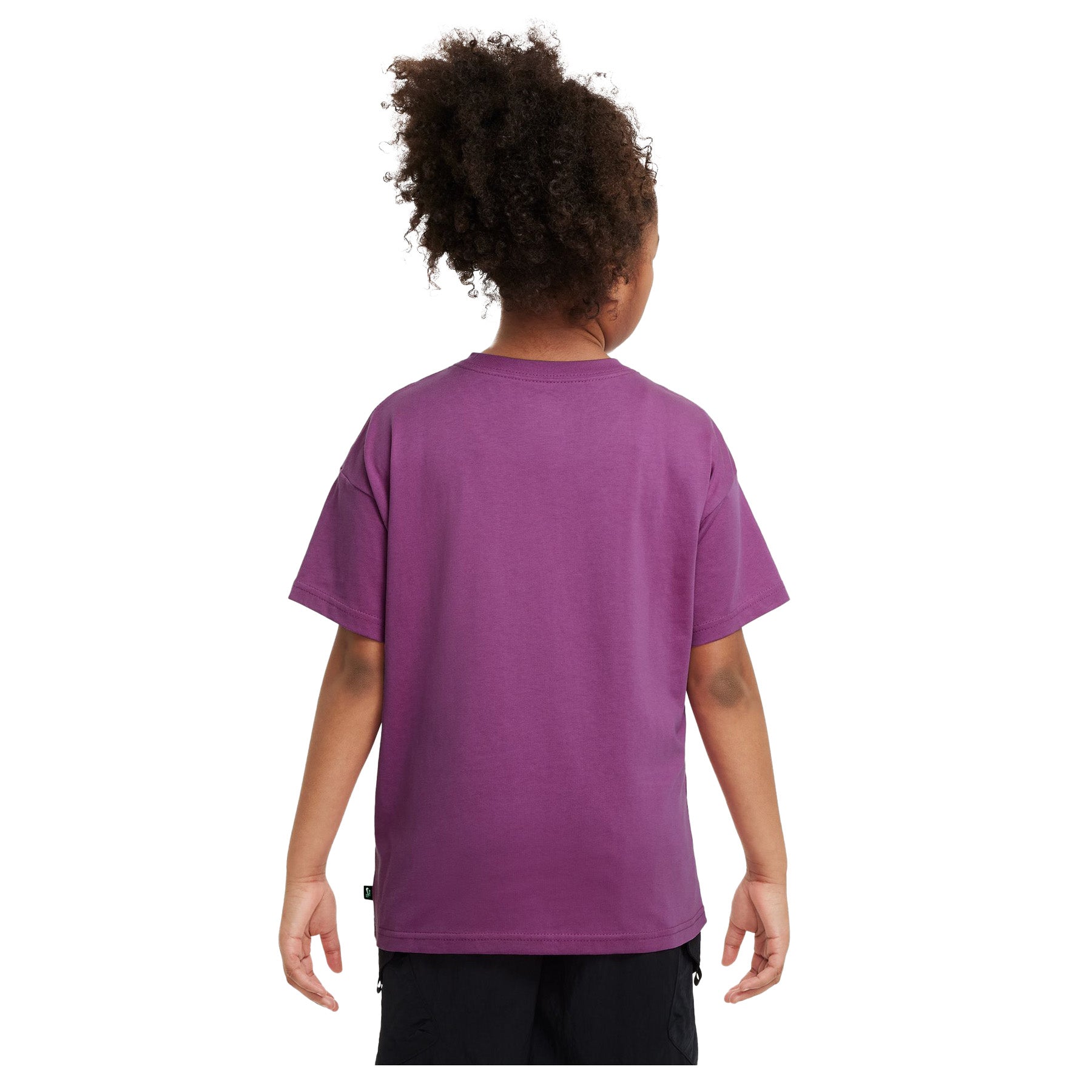 Nike SB Dunk Logo Big Kid's Tee Hot Fuschia