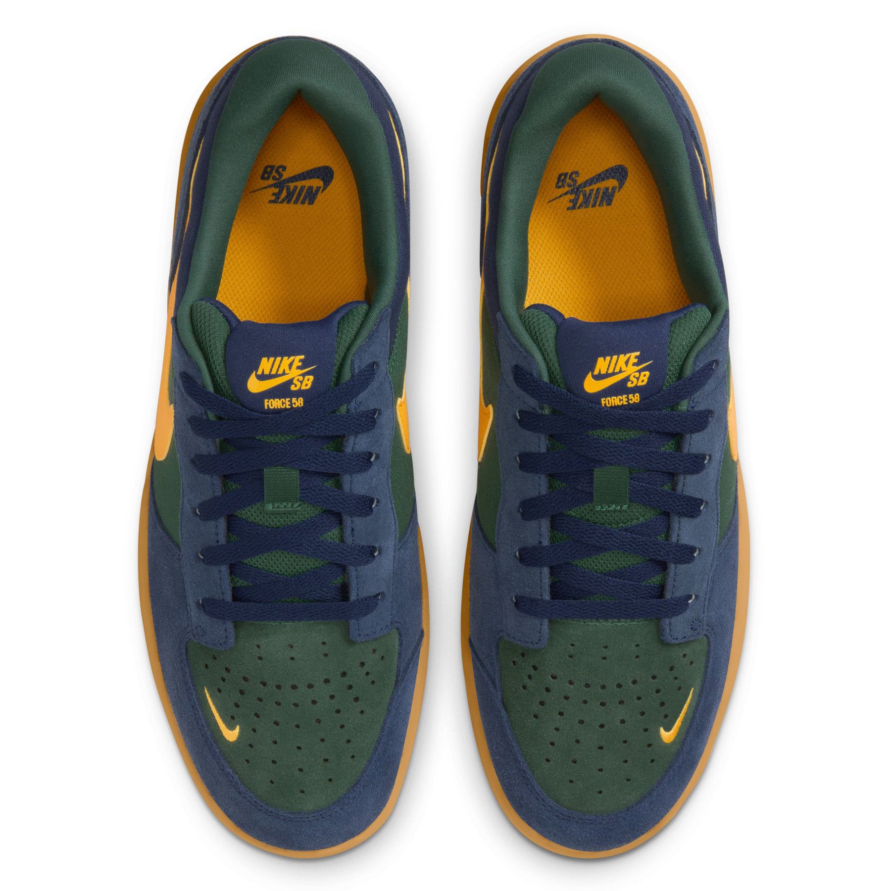 Nike SB Force 58 Midnight Navy/University Gold - Orchard