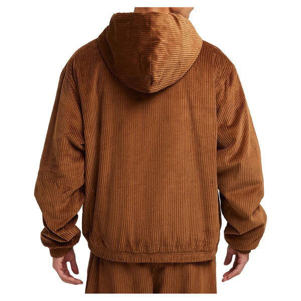 Nike SB Hooded Corduroy Jacket Brown - Orchard Skateshop