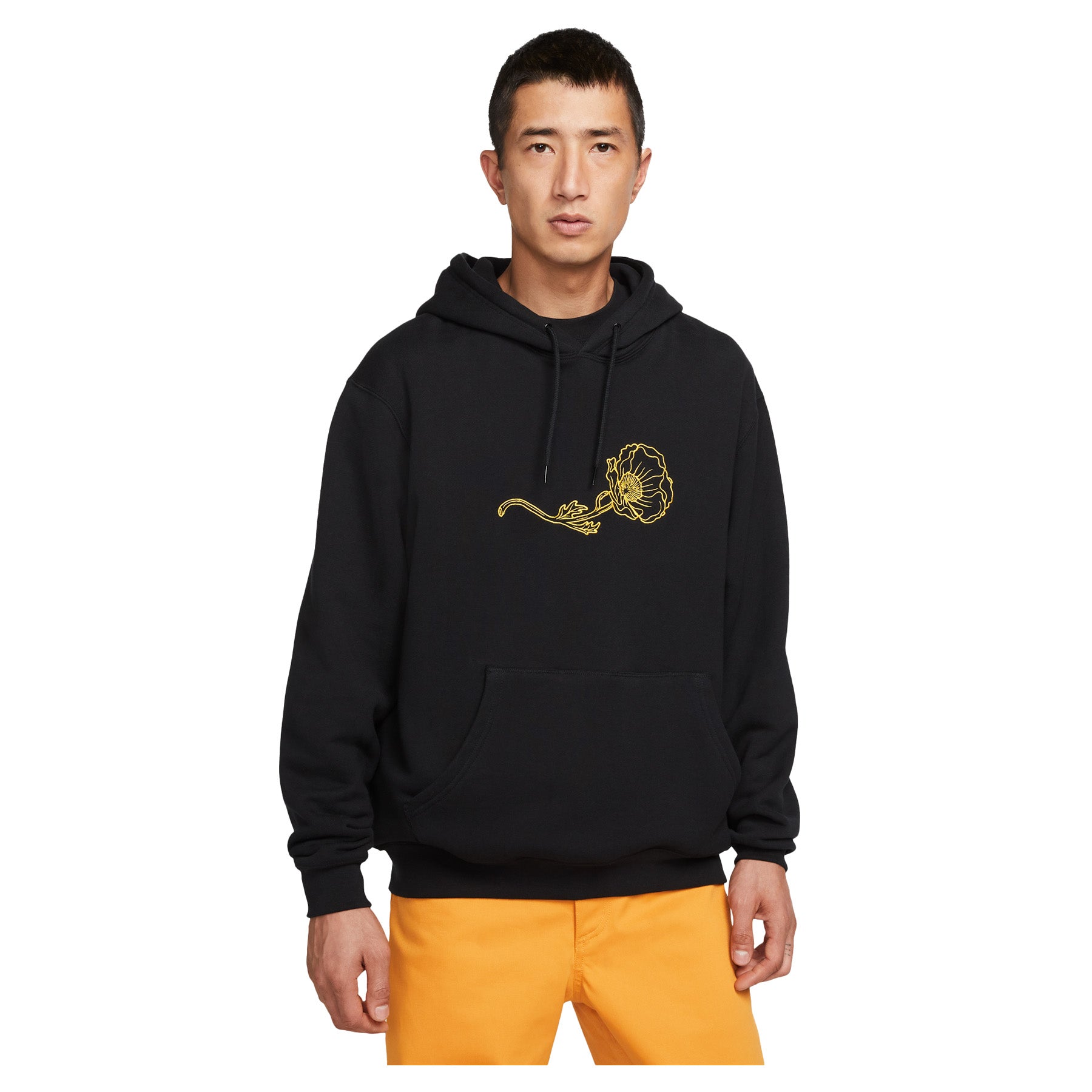 university gold hoodie