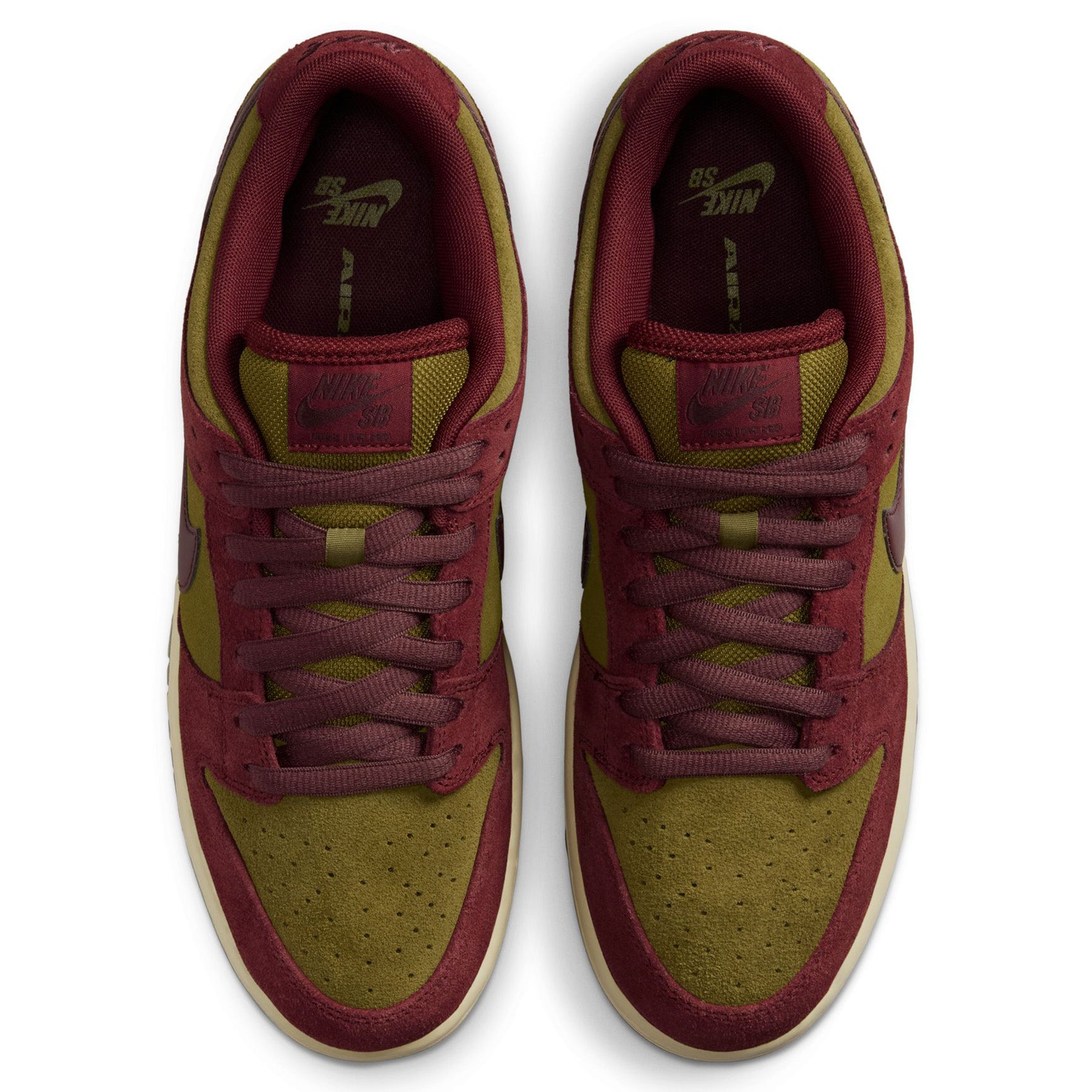 Nike SB Dunk Low Pro Dark Team Red/Olive Flak - Orchard