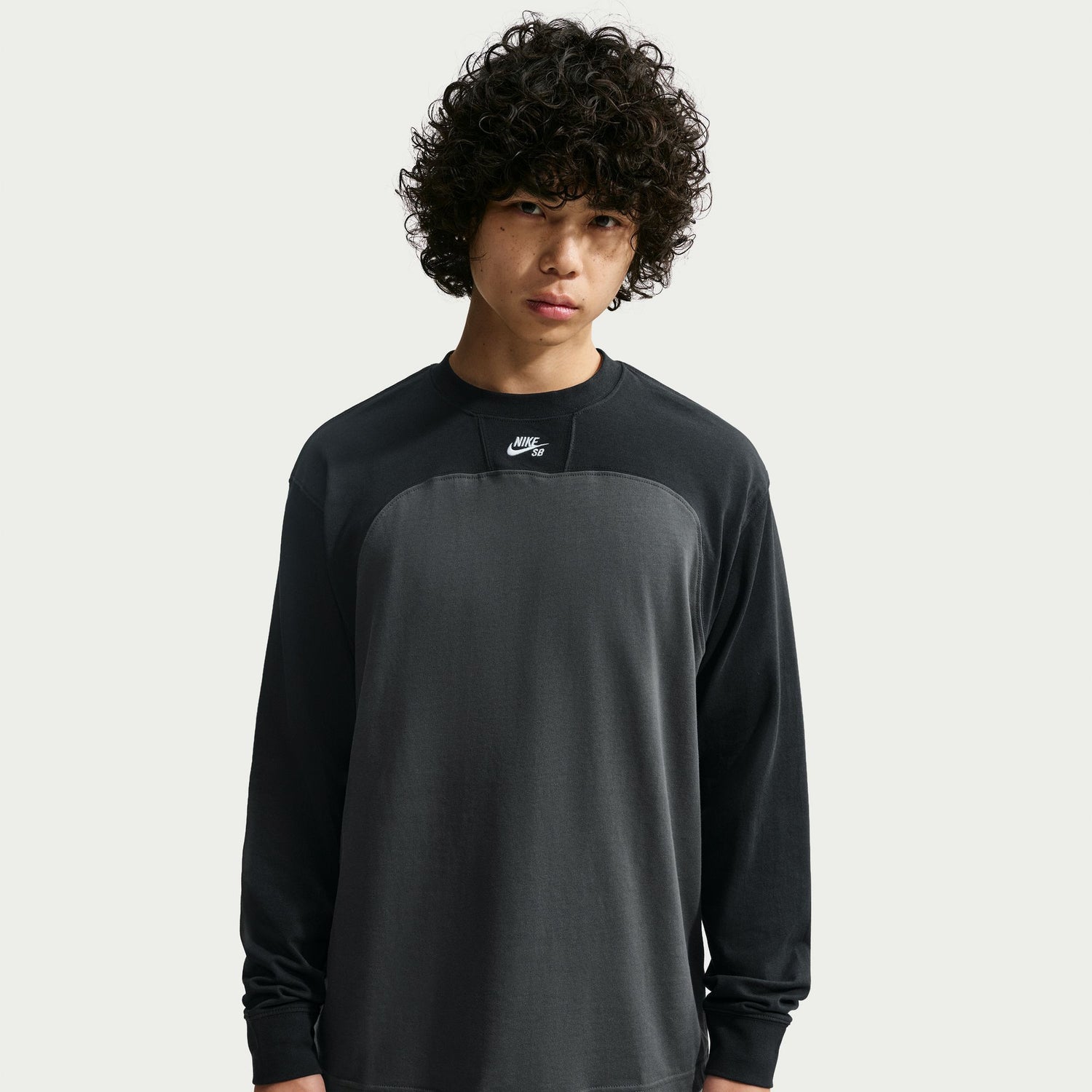 Nike SB Airmail LS Tee Anthracite/Black