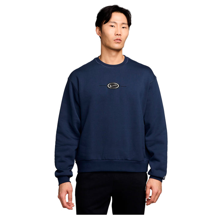 Nike SB BB Fleece Crewneck Sweatshirt Koston Midnight Navy