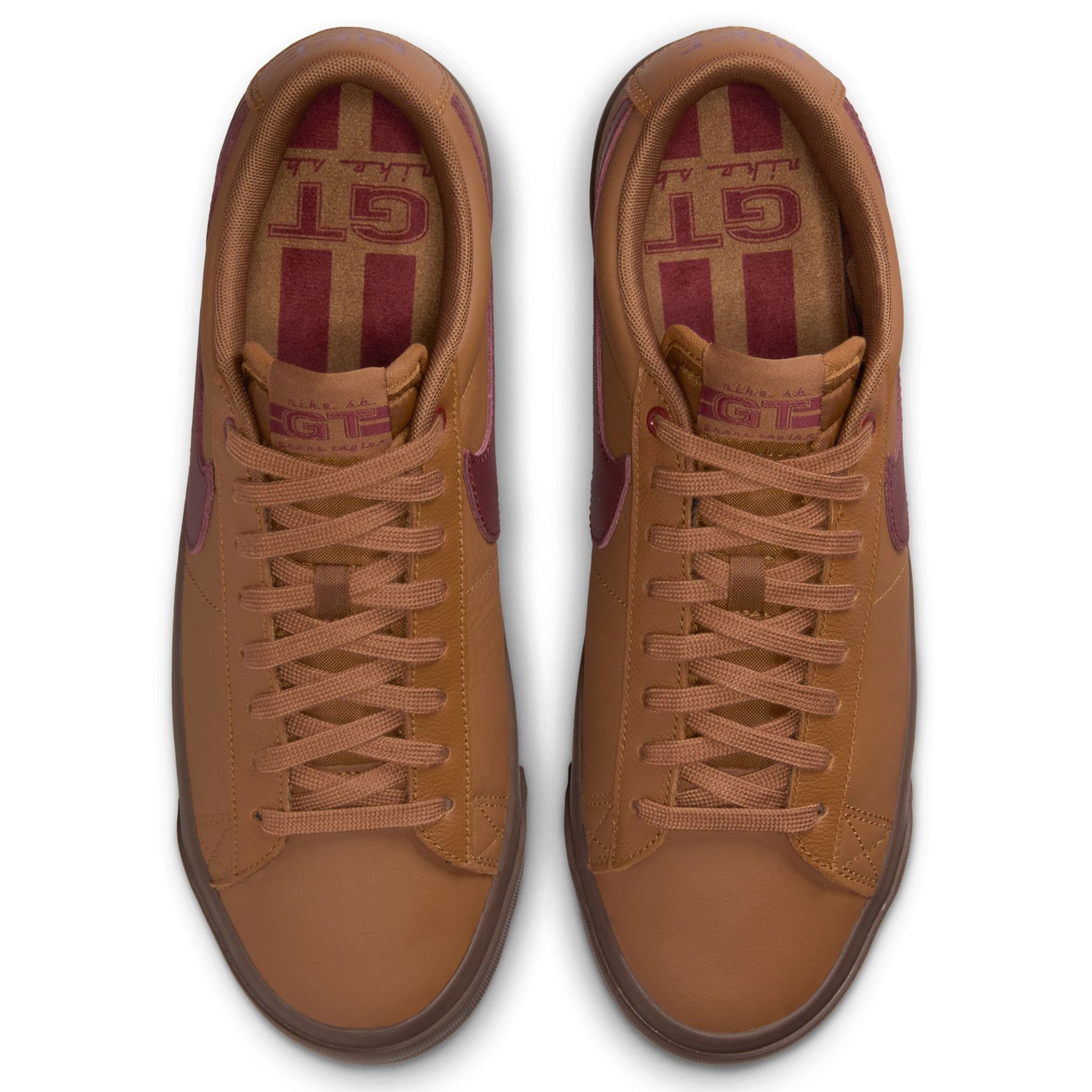 Nike SB Blazer Low Pro GT Light British Tan/Gum/Team Red