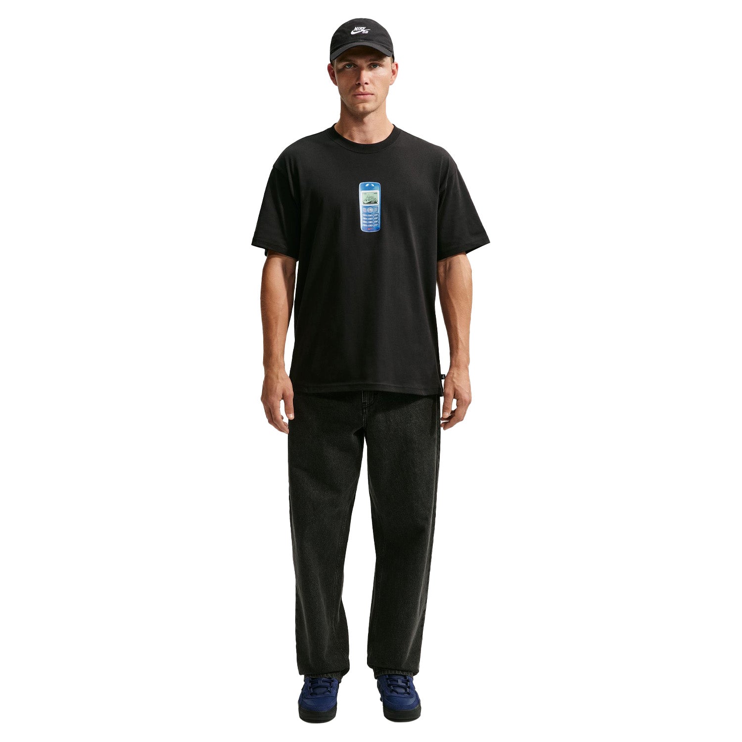 Nike SB Cell Phone Tee Black