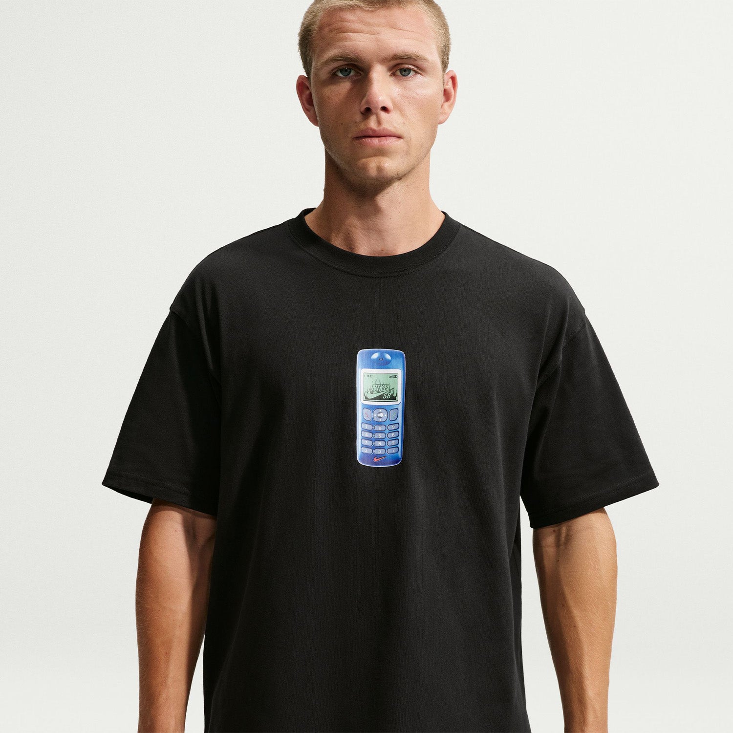Nike SB Cell Phone Tee Black