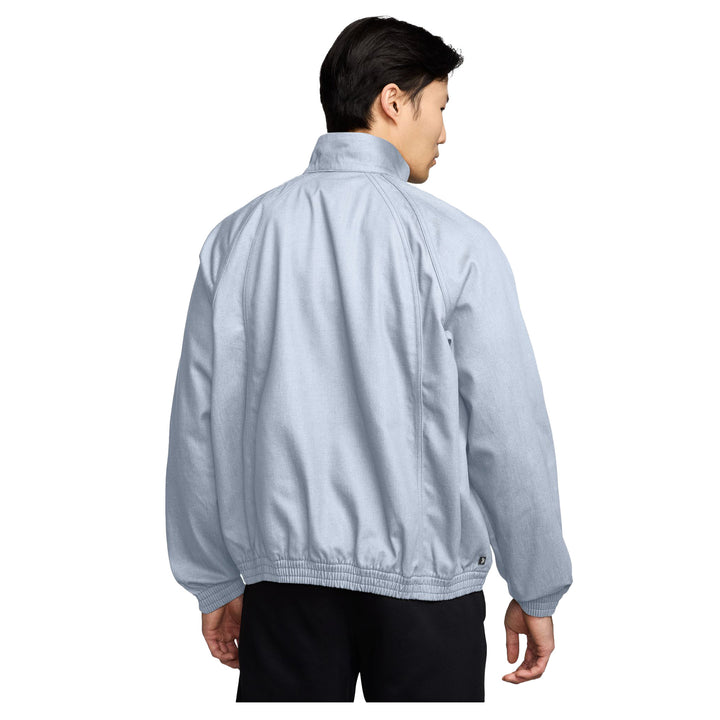 Nike SB Denim Full Zip Track Jacket Football Grey/White