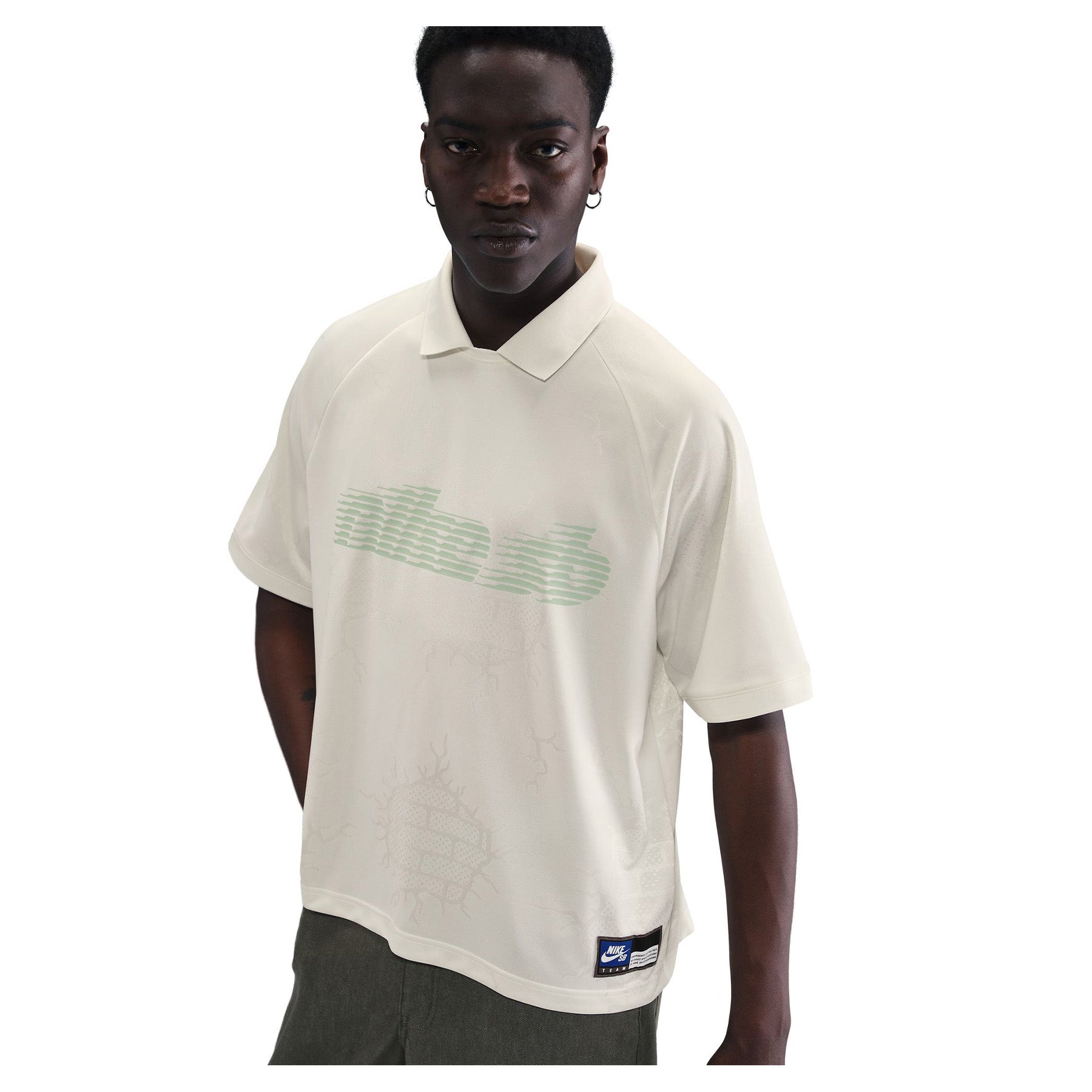 Nike SB Dri-Fit Jacquard Jersey Sail - Orchard Skateshop