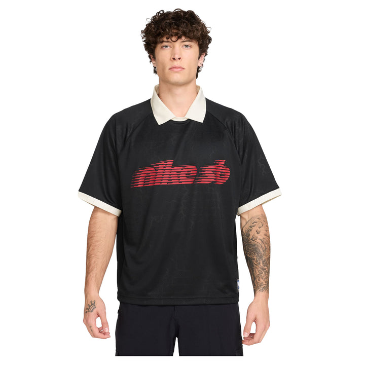 Nike SB Dri-FIT Jacquard Skate Jersey 2 Black/White