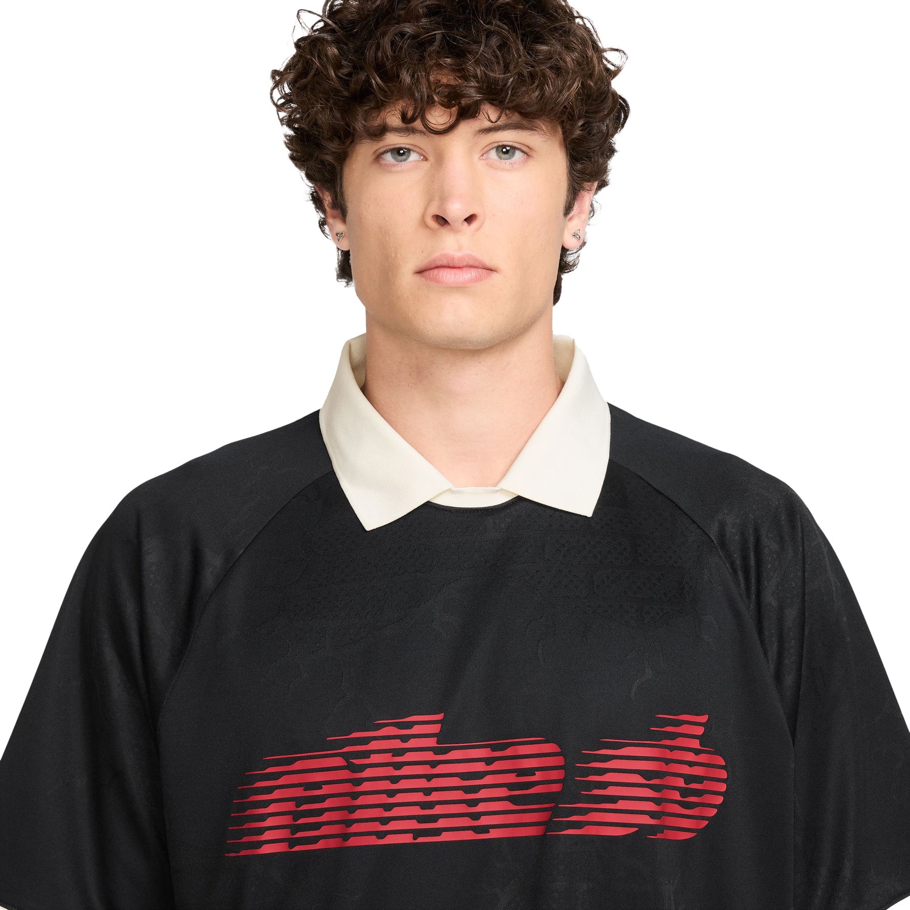 Nike SB Dri-FIT Jacquard Skate Jersey 2 Black/White