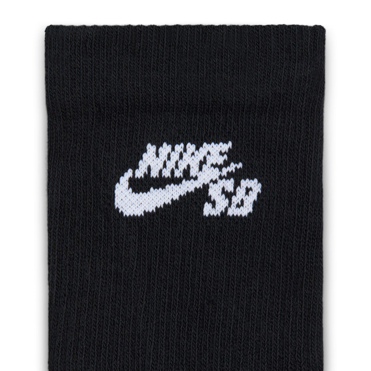 Nike SB Elevated Crew Sock 3 Pack Black
