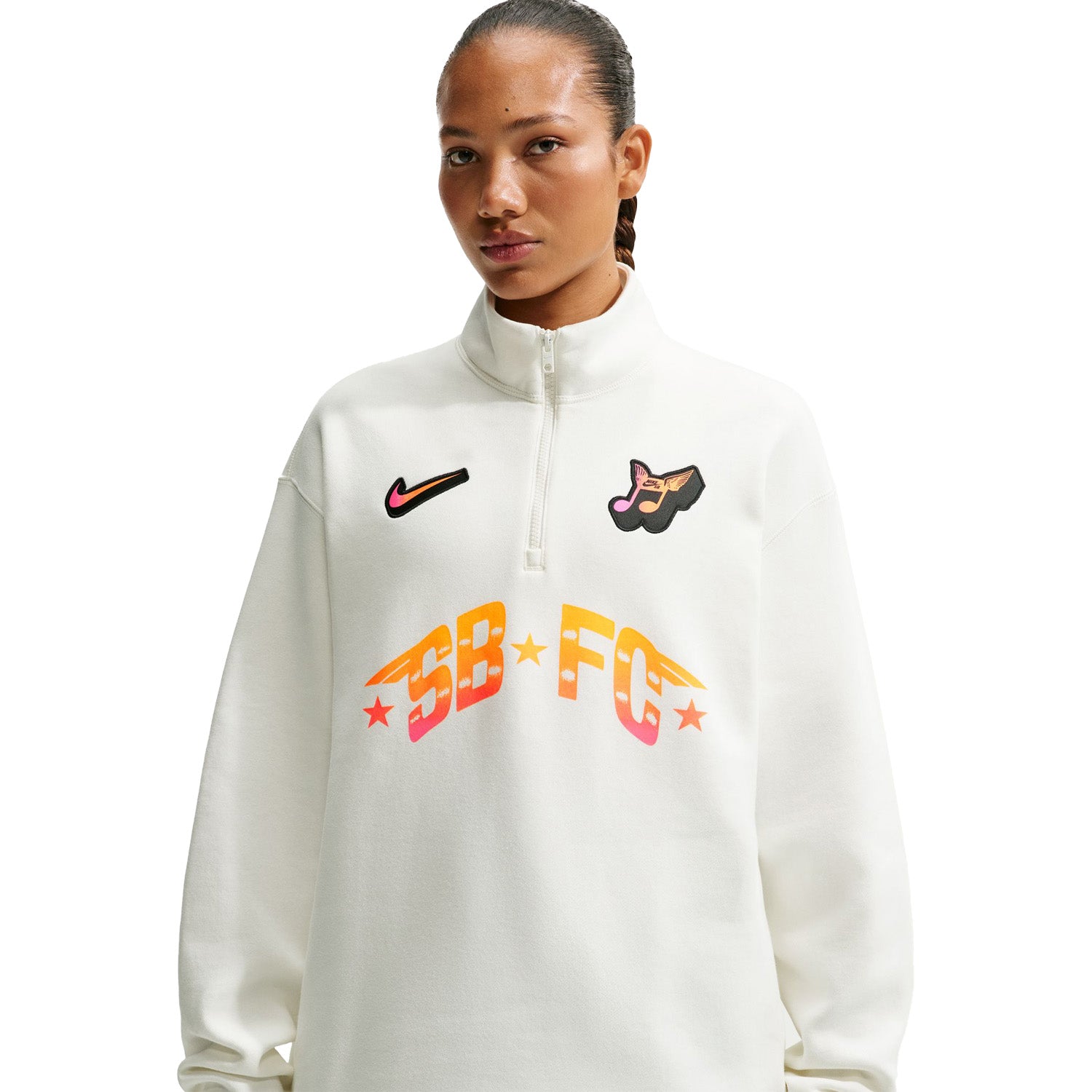 fcrb nikeトレーナー NIKE_SB_FC_HALF_ZIP_CREWNECK_F