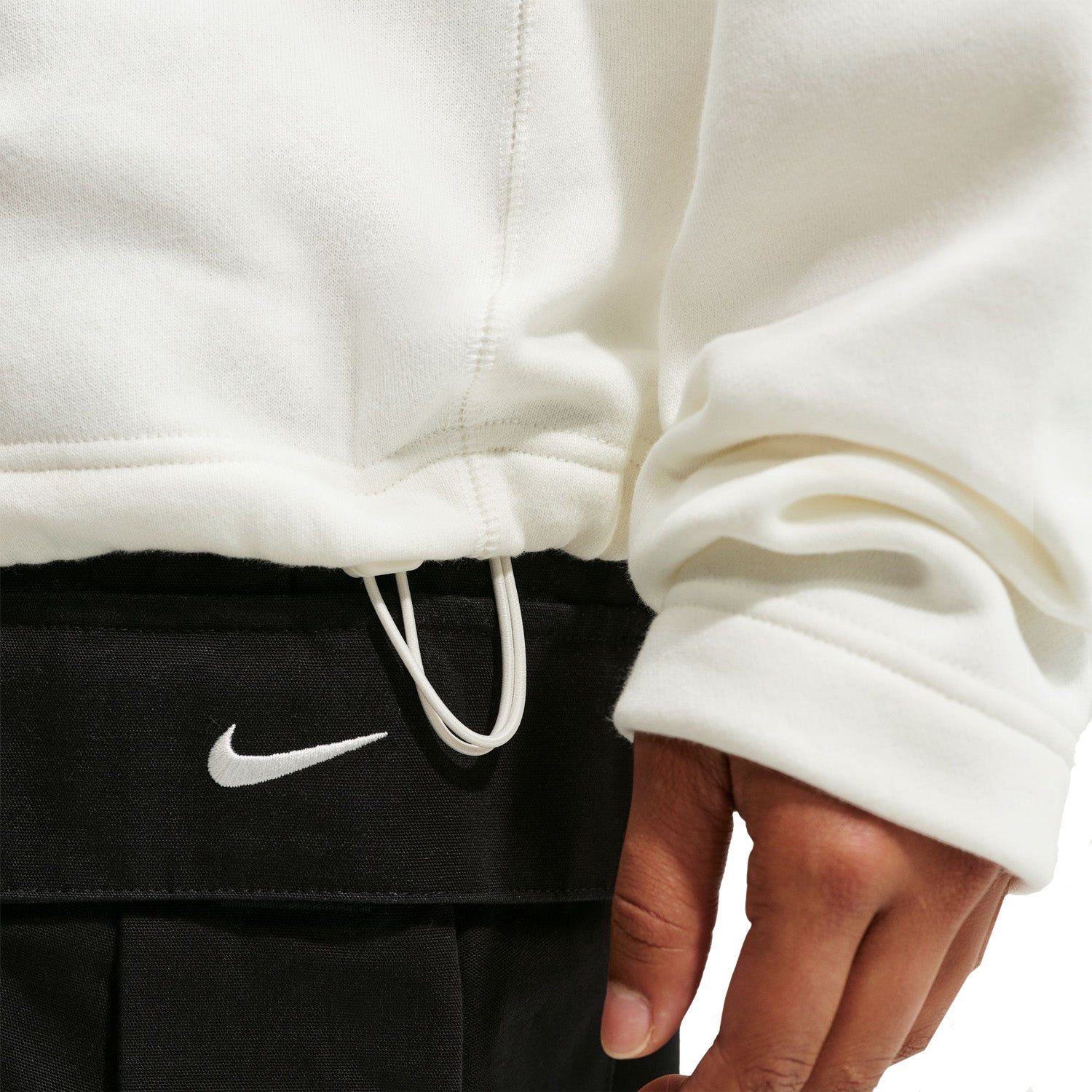 Nike SB FC Half Zip Crewneck Fleece Cream