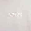 Nike SB Fleece Pullover Skate Hoodie Light Iron Ore/Coconut Milk