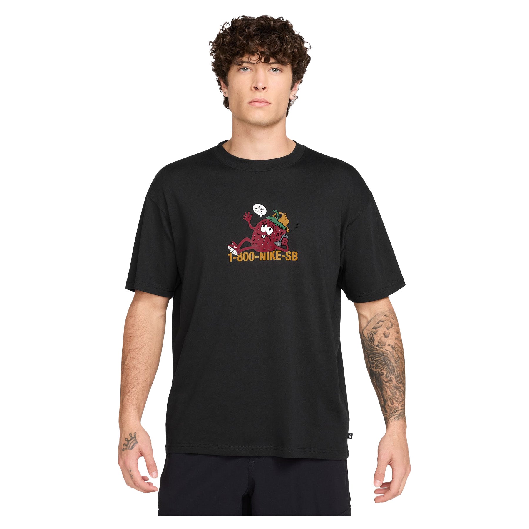 Nike SB Flip Phone M90 Tee Black - Orchard Skateshop