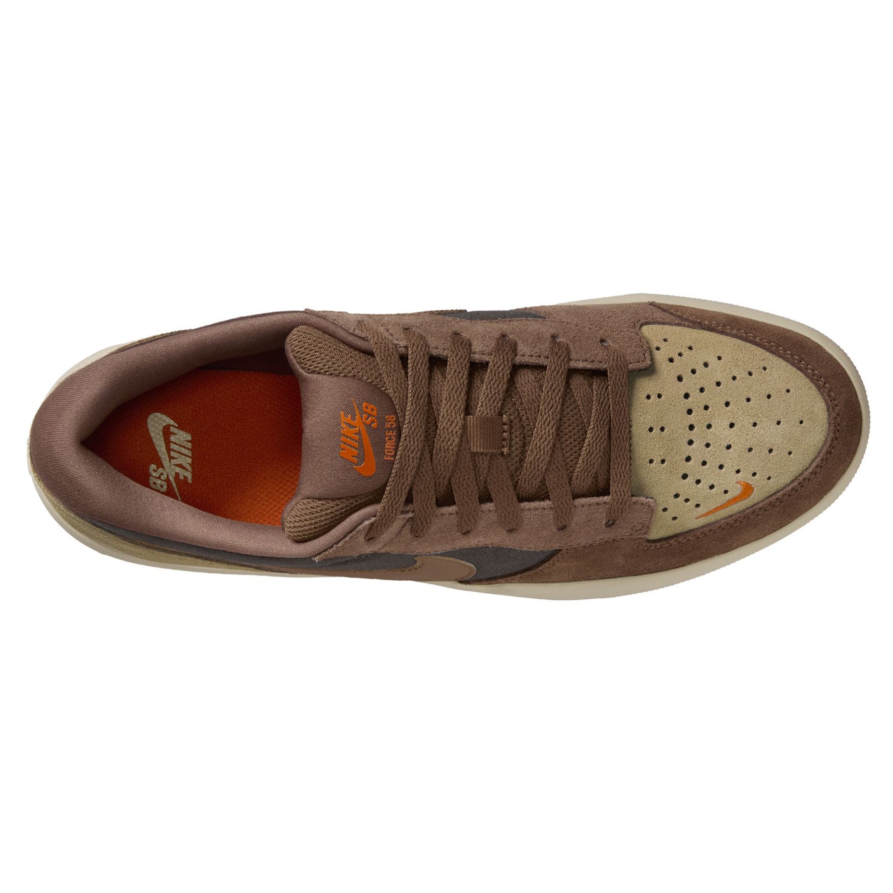 Nike SB Force 58 Baroque Brown/Parachute Beige/Desert Khaki/Mosswood Brown