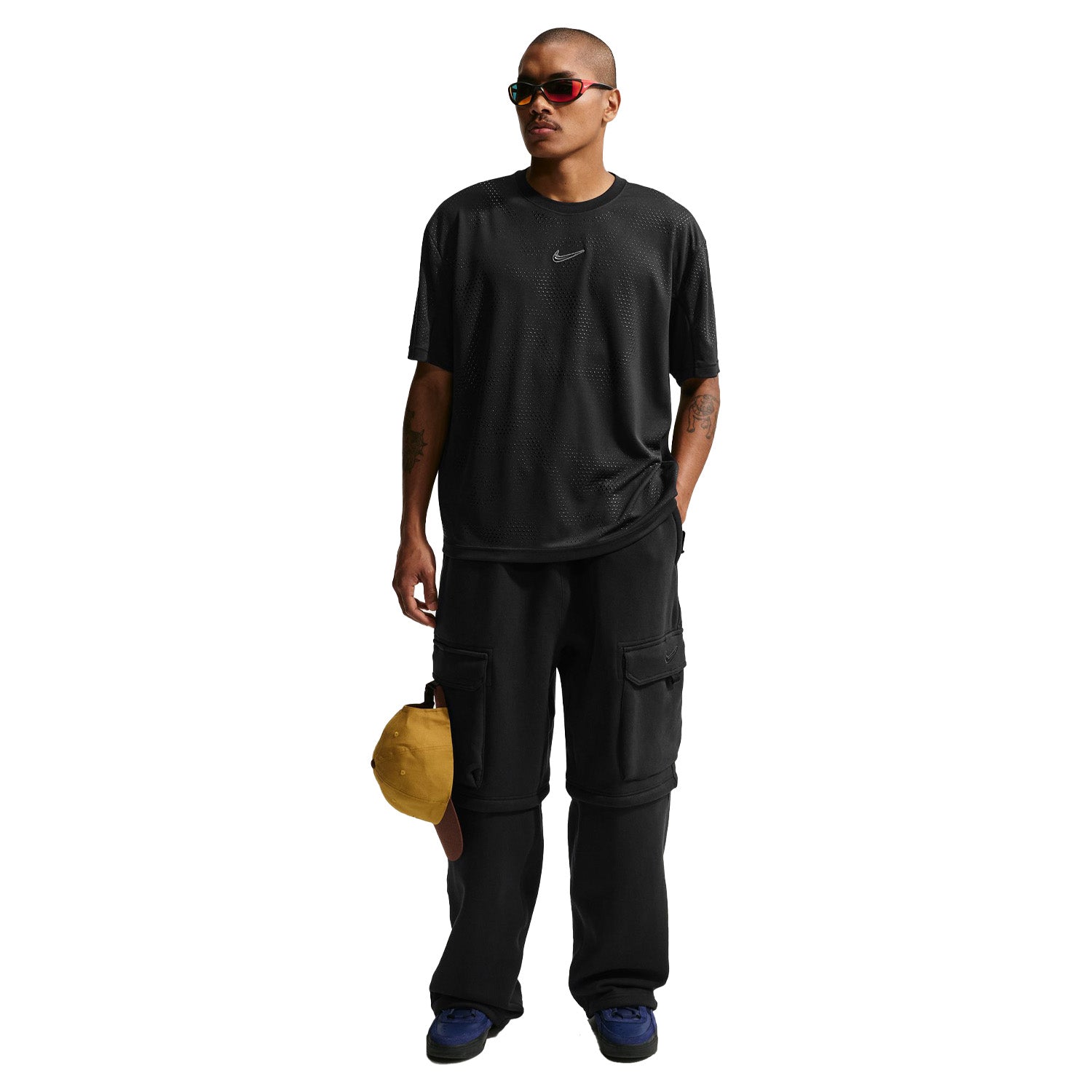 Nike SB Ishod Wair Convertible Cargo Fleece Pant Black - Orchard