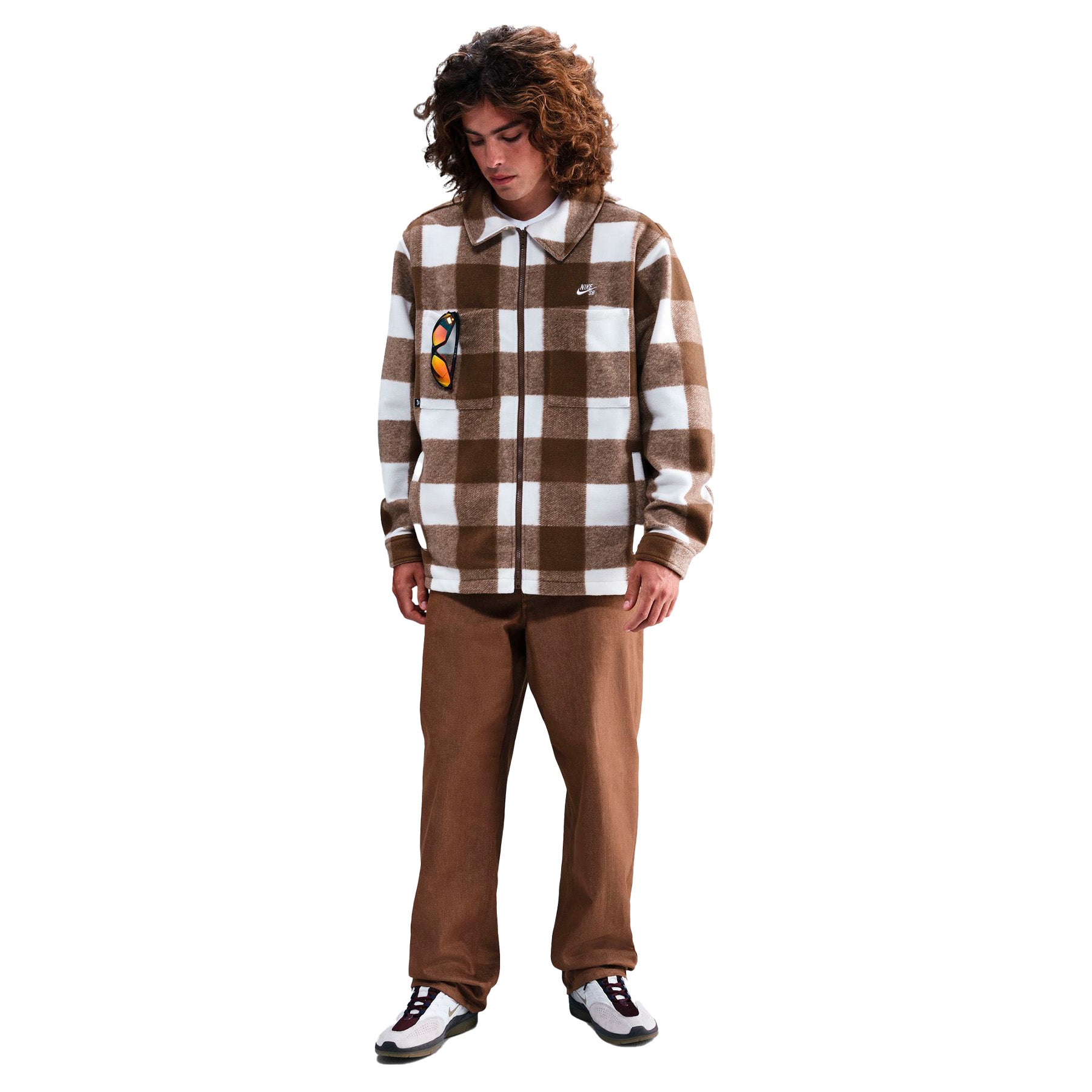 Nike SB Loose Fit Denim Pant Mosswood Brown