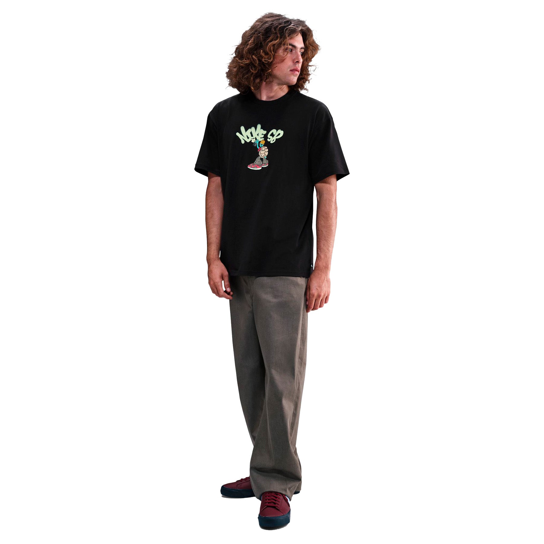 Nike SB M90 Tee Spray Turtle Black - Orchard Skateshop