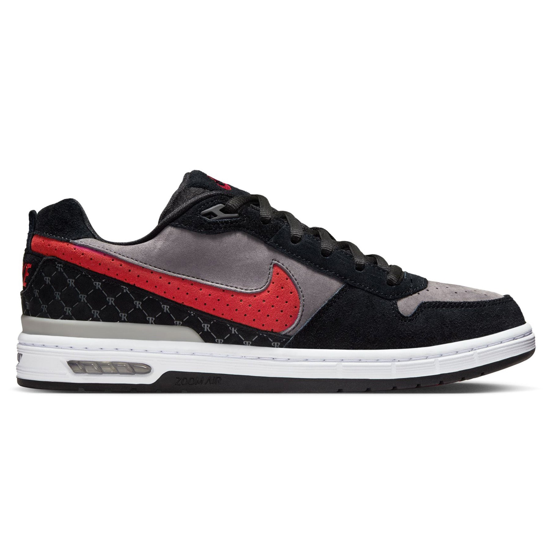 スケートボード NIKE SB PAUL RODRIGUEZ ZOOM AIR LOW 10.5 Nike SB Paul Rodriguez Zoom Air Low Black/Red/Grey - Orchard