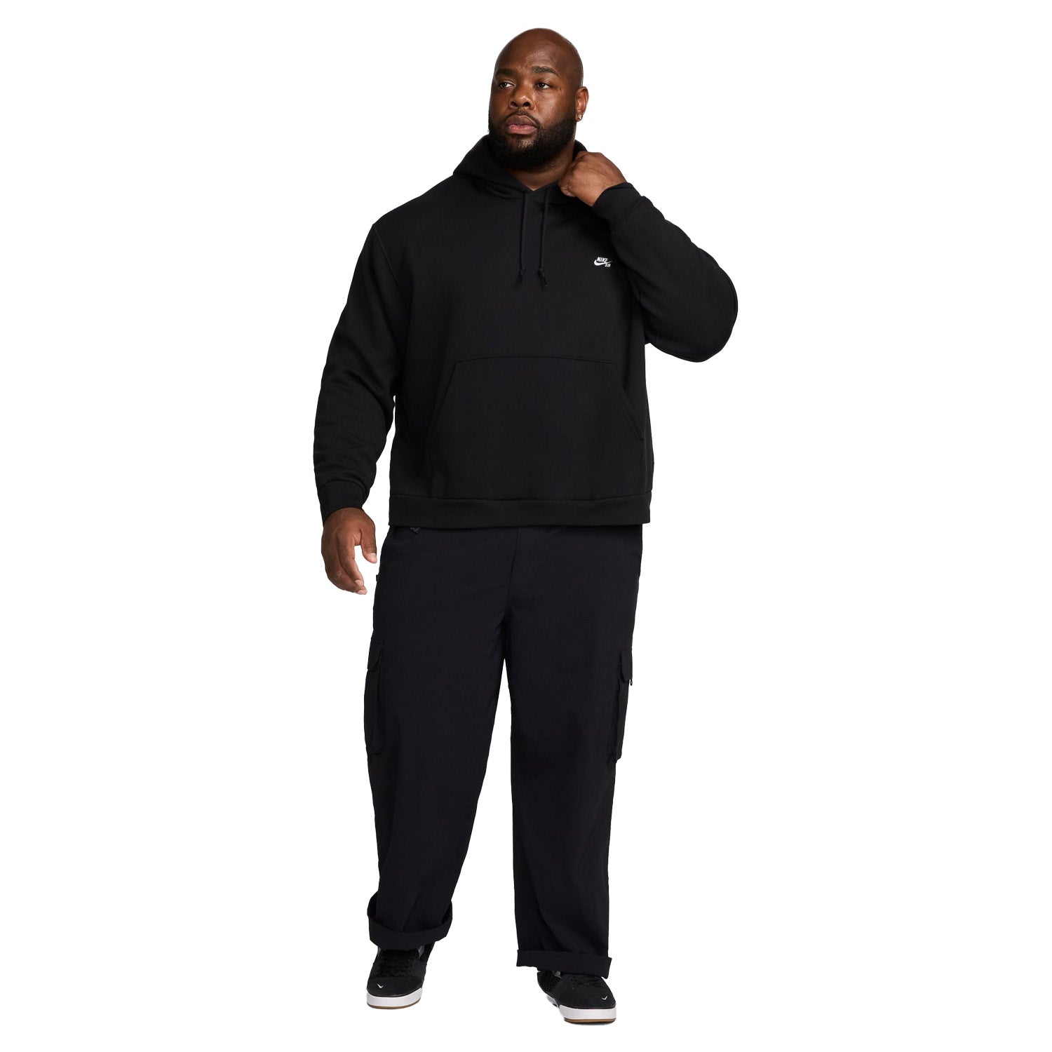 Nike SB Pullover Skate Hoodie Black