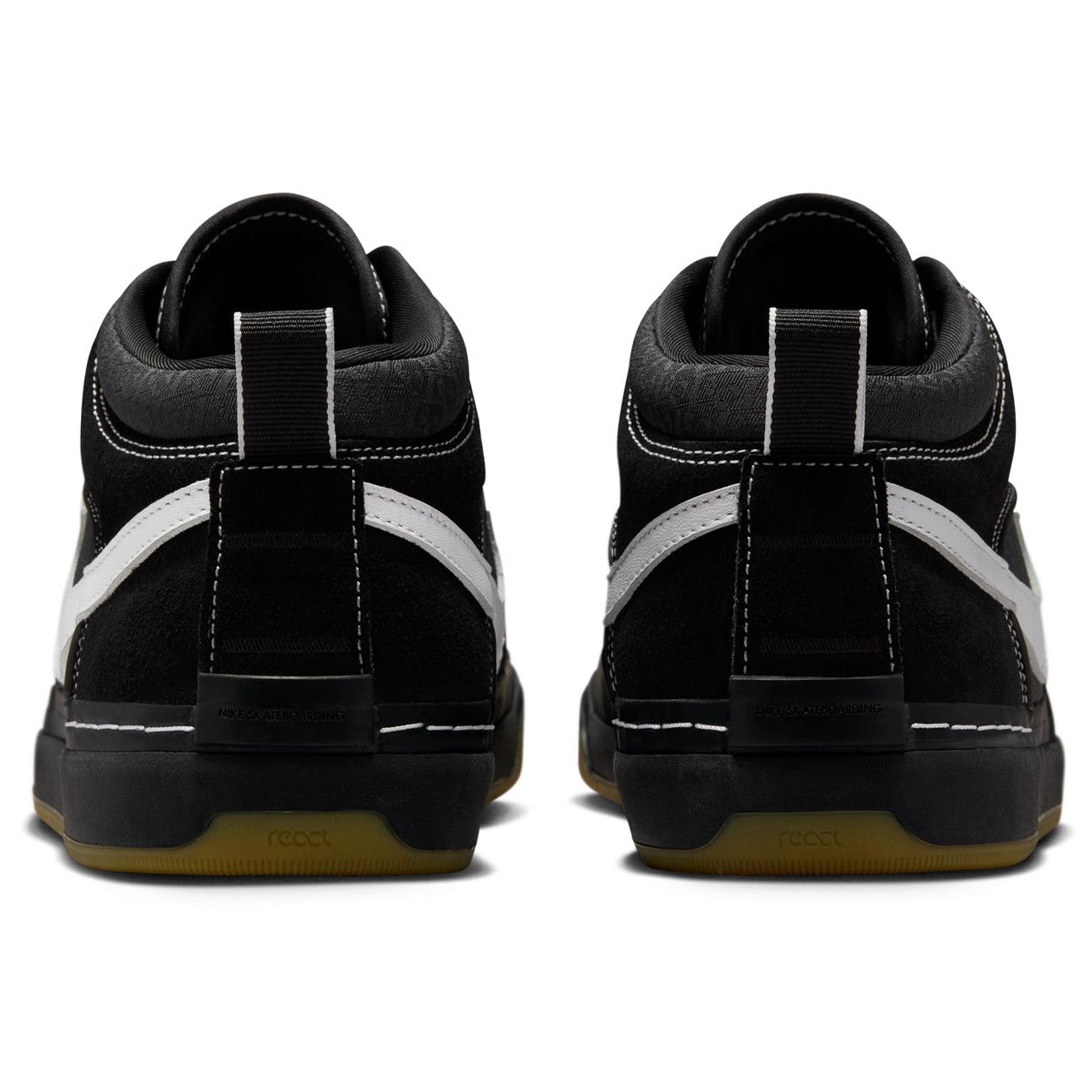 Nike SB React Leo Black/White/Gum