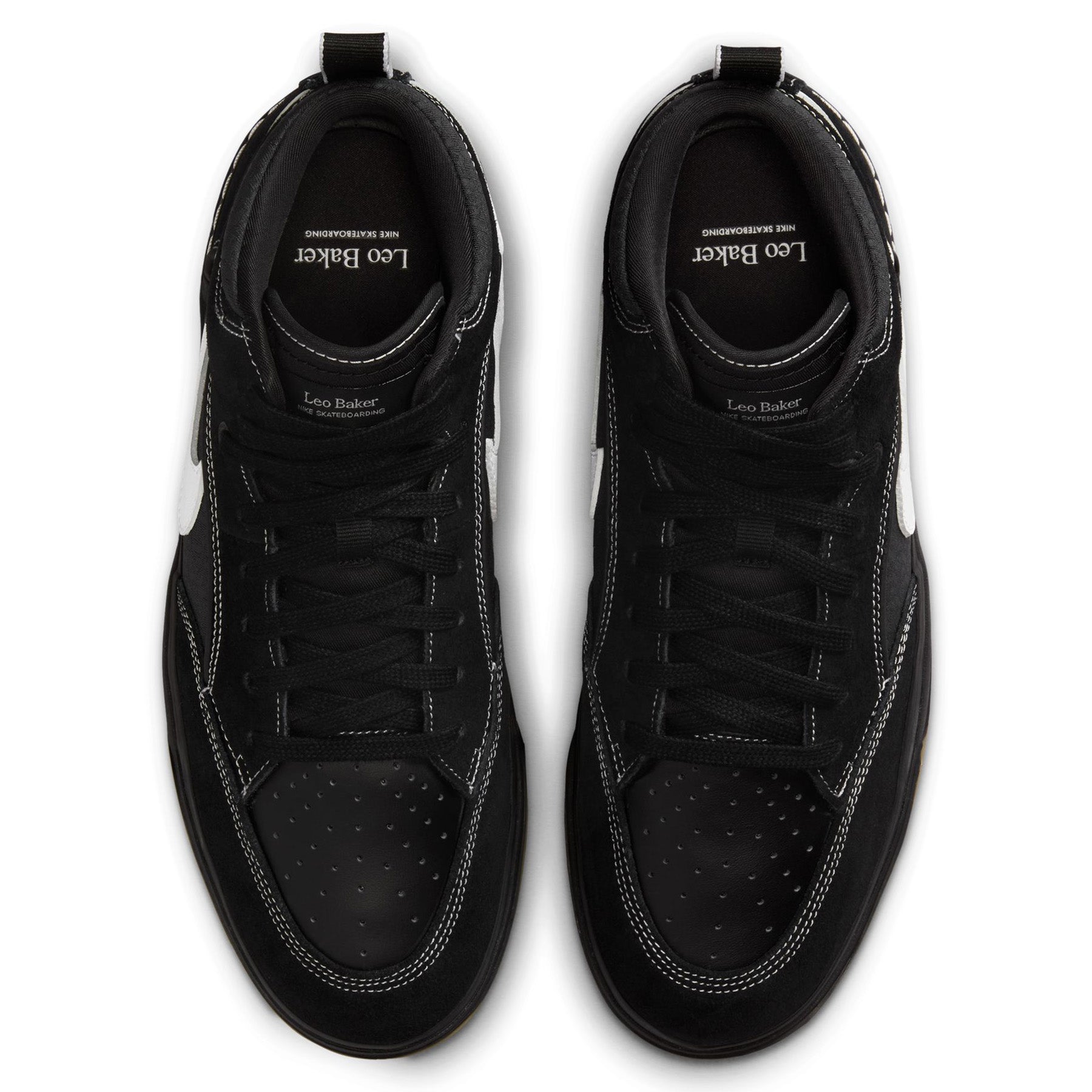 Nike SB React Leo Black/White/Gum