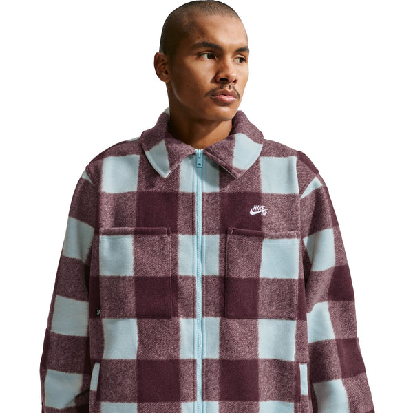 Nike SB Skate Essentials Shacket Glacier Blue/Burgundy Crush