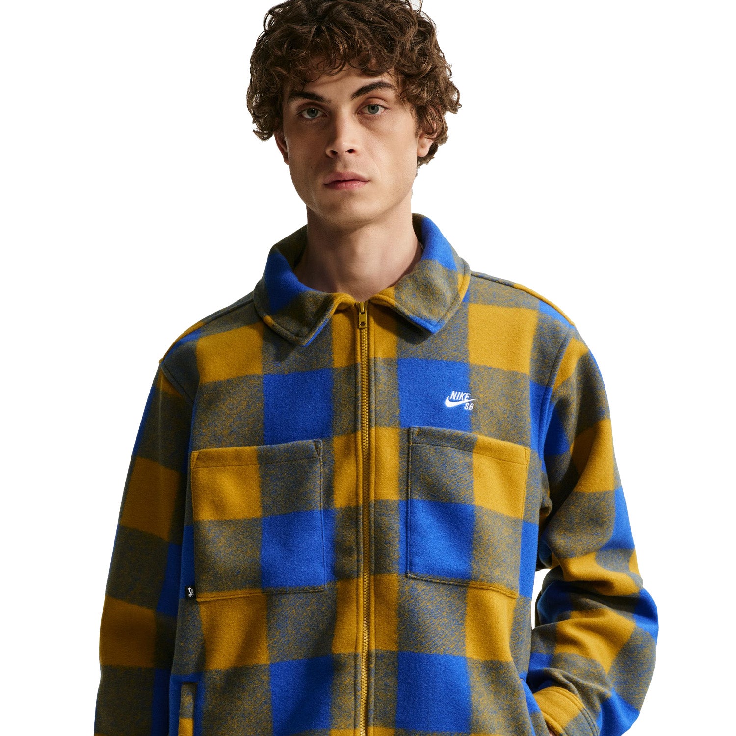 Nike SB Skate Essentials Shacket Royal/Moss - Orchard Skateshop