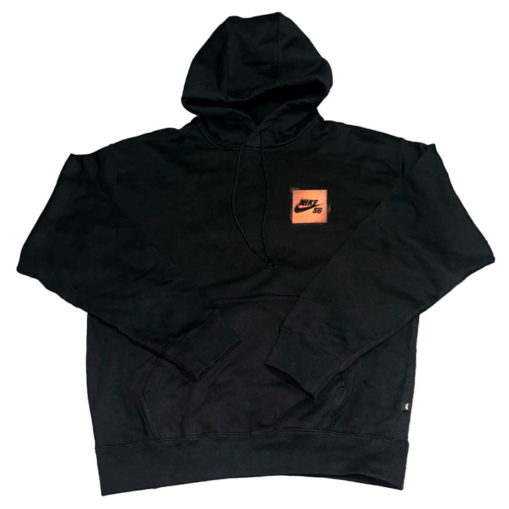 Nike SB Stencil Fleece Pullover Hoodie Black