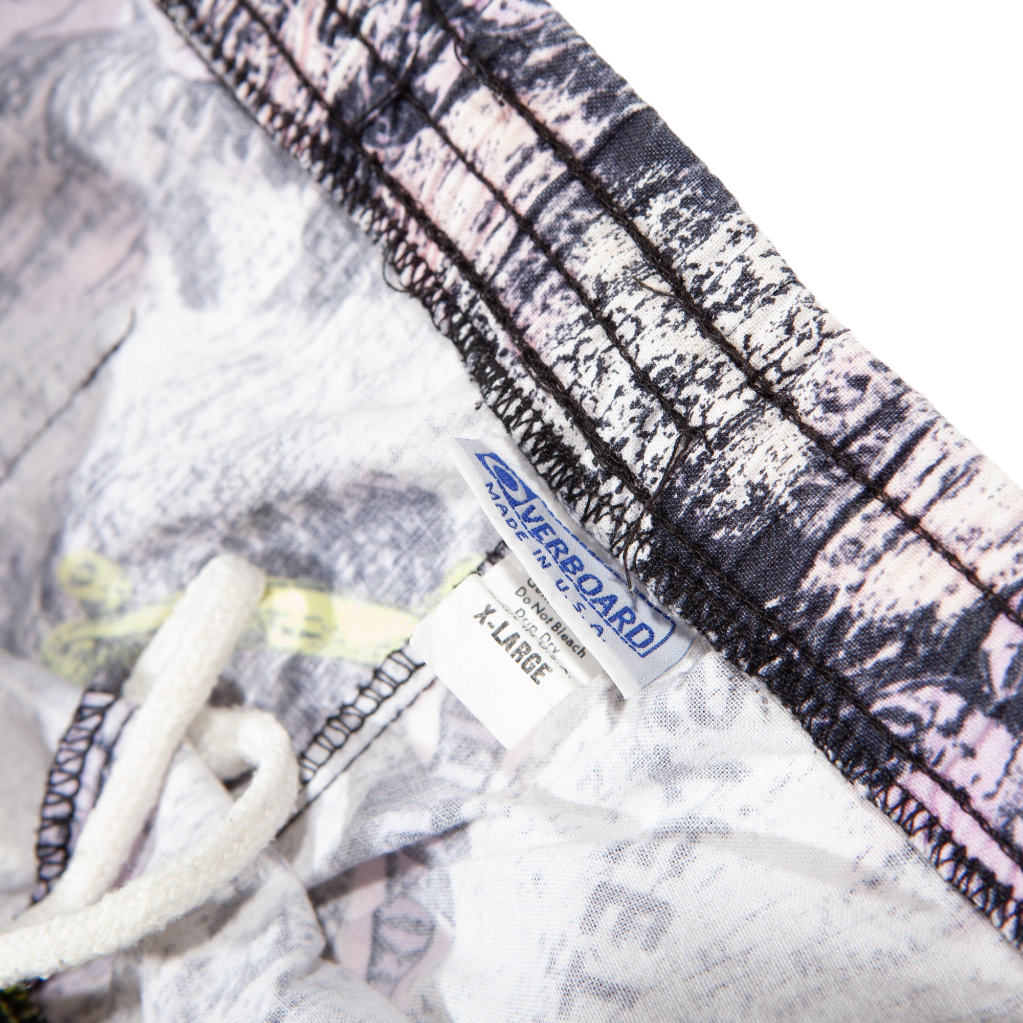 Overripe Unbranded Cotton Surf Shorts AOP XL (late 80&#39;s)