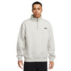 Nike SB 1/4-Zip Fleece Skate Sweatshirt Grey Heather