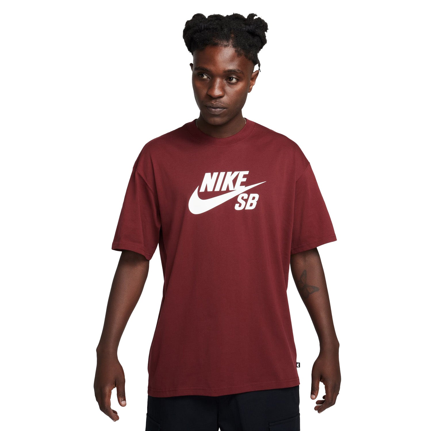 Nike SB Logo T-Shirt Dark Team Red