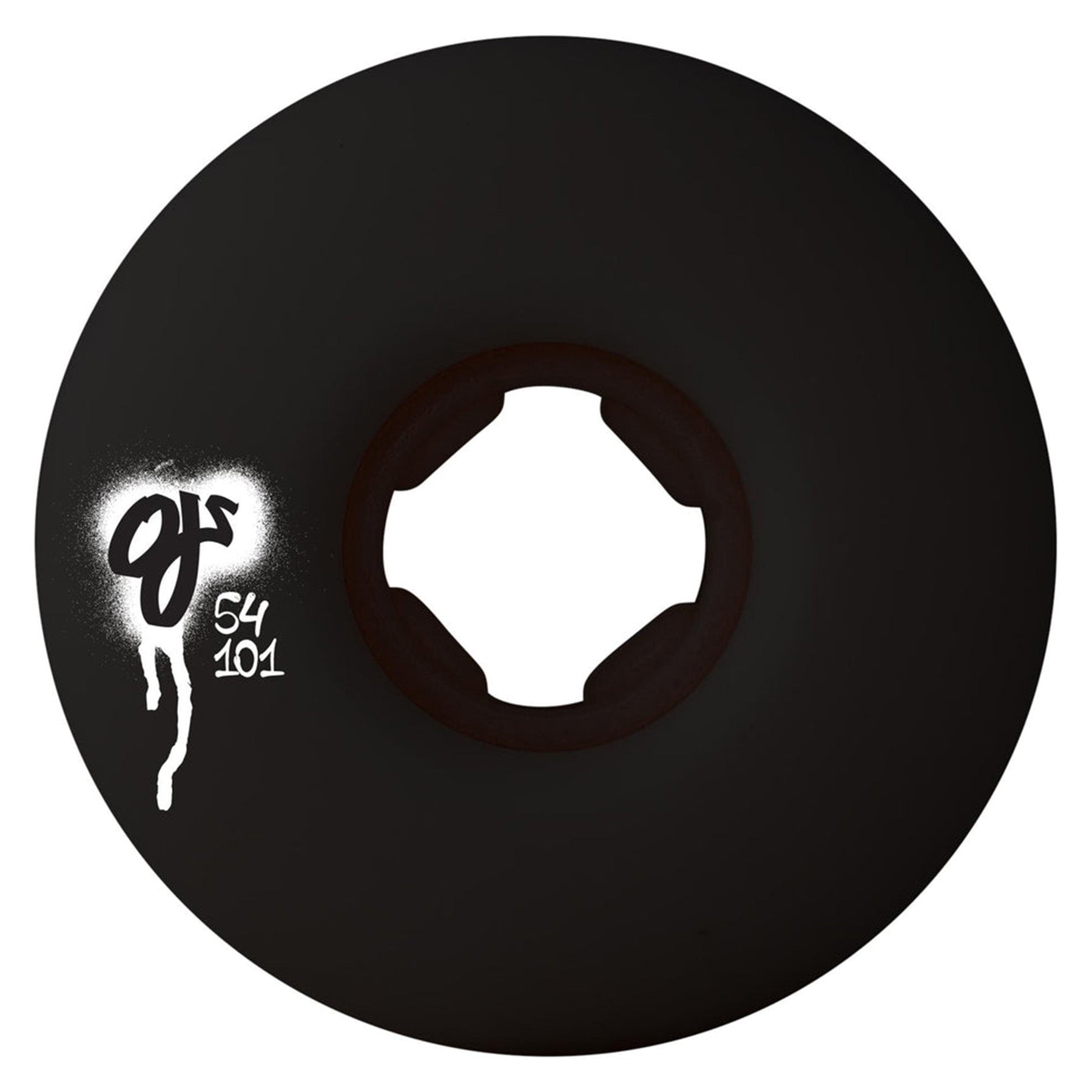 OJ Wheels Team Elite Throw Ups Chubbies Black 54mm 101a