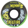 OJ Wheels Creature Mummy Keyframe Hybrid Green/Black 54mm 78a