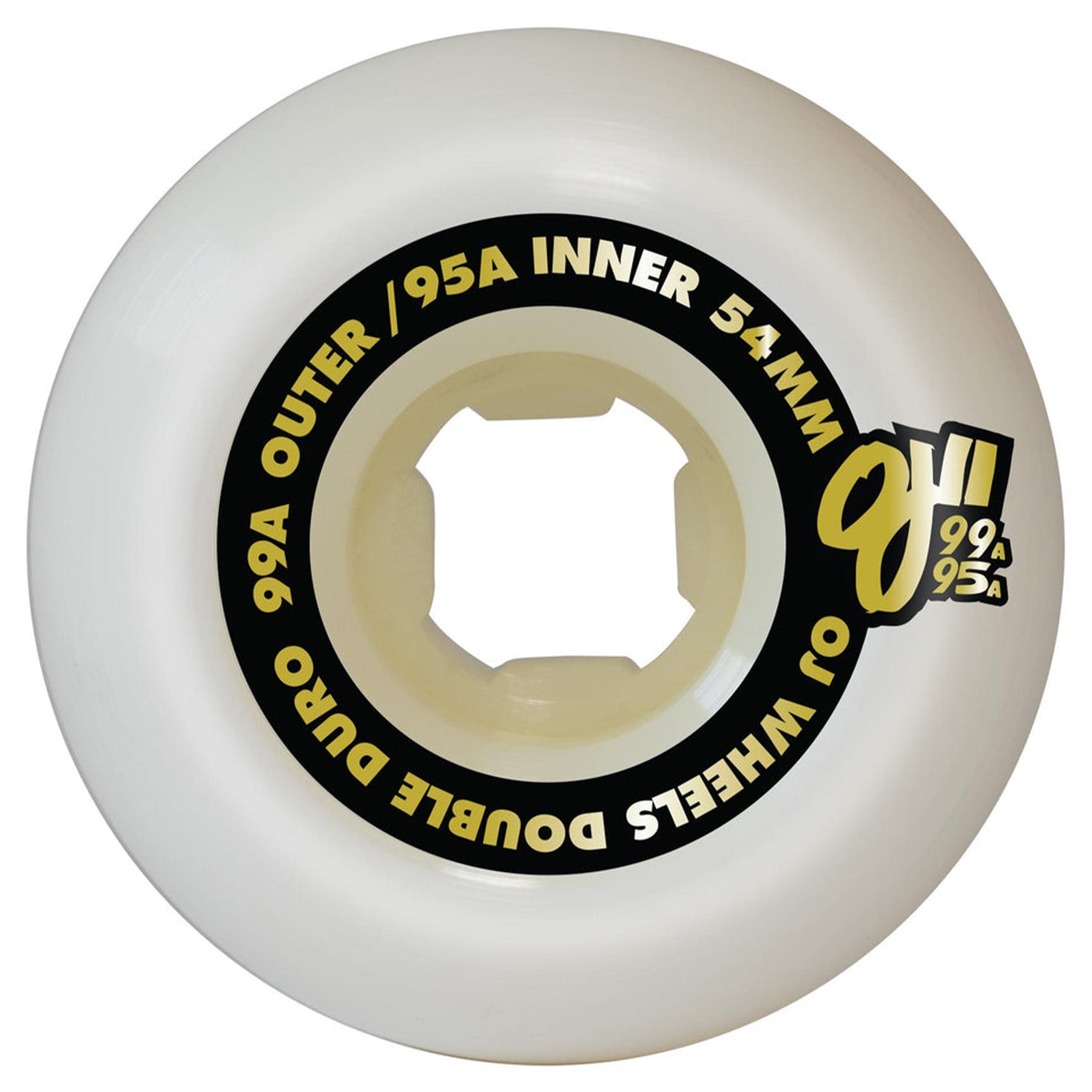 OJ Wheels Double Duro Chubbies 54mm 99a/95a