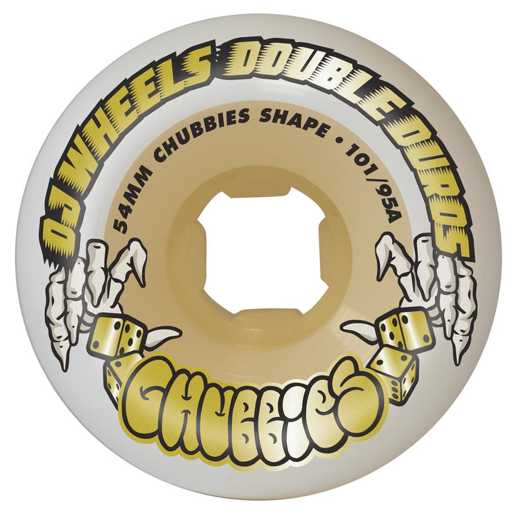 OJ Wheels Double Duro Gum Chubbies 54mm 101a/95a