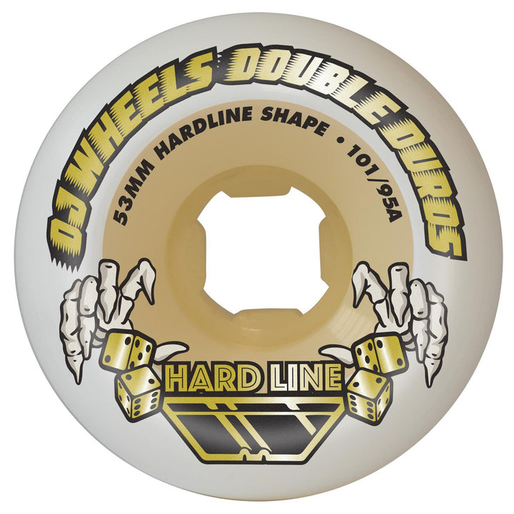 OJ Wheels Double Duro Gum Hardline 53mm 101a/95a