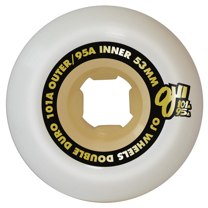 OJ Wheels Double Duro Gum Hardline 53mm 101a/95a