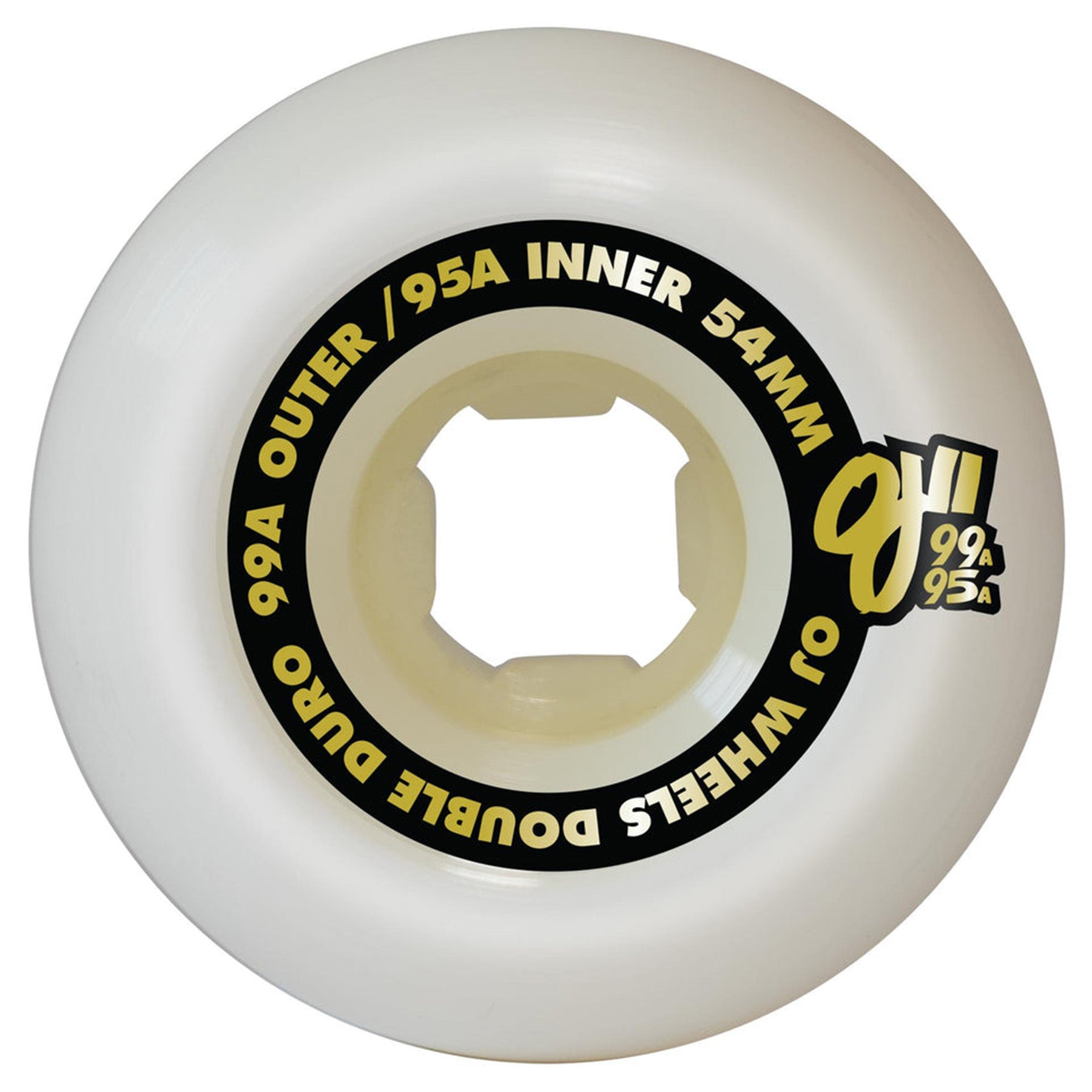 OJ Wheels Double Duro Hardline 54mm 99a/95a