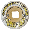 OJ Wheels Double Duro White Gum Chubbies 56mm 99a/95a