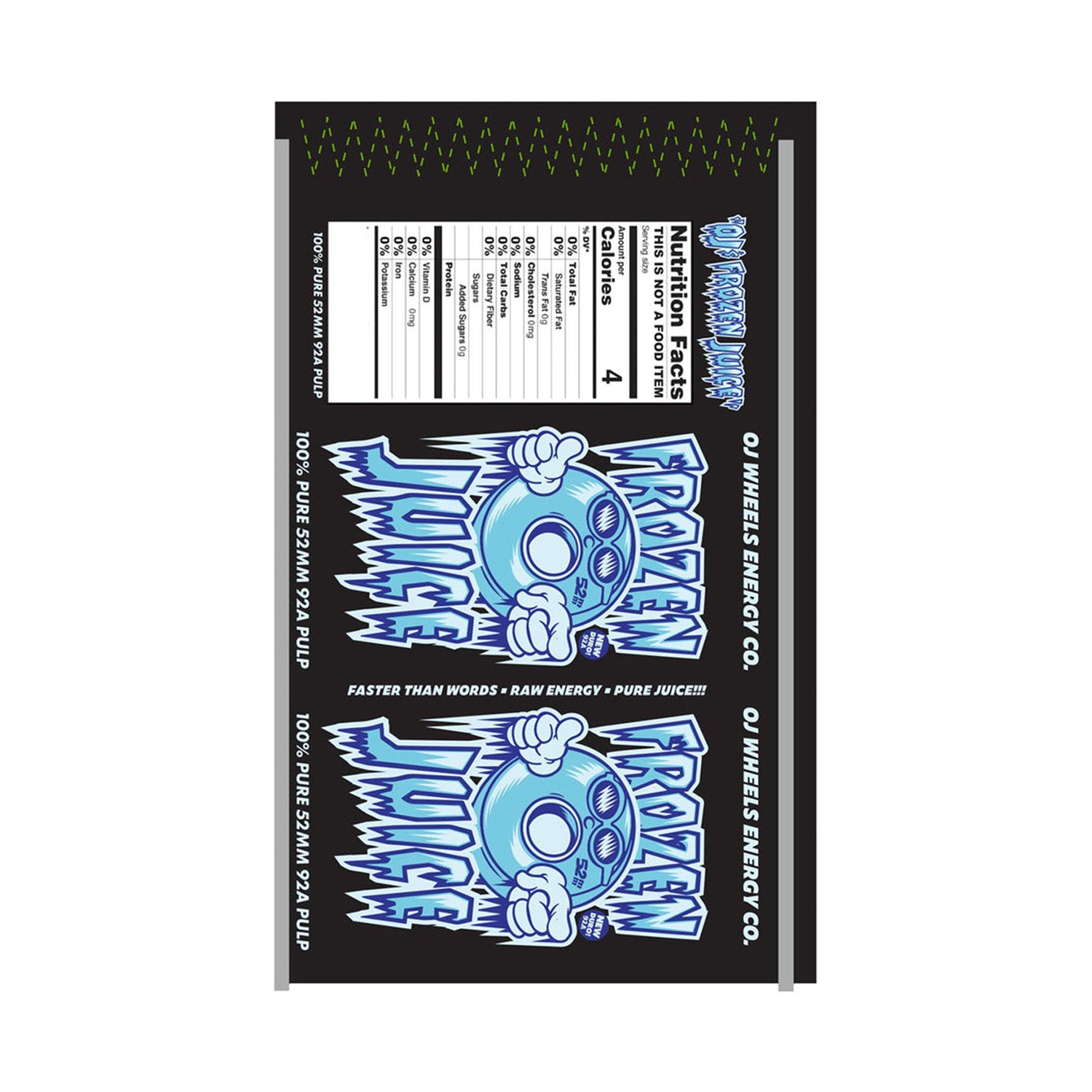 OJ Wheels Frozen Energy Keyframe Black 92a 52mm