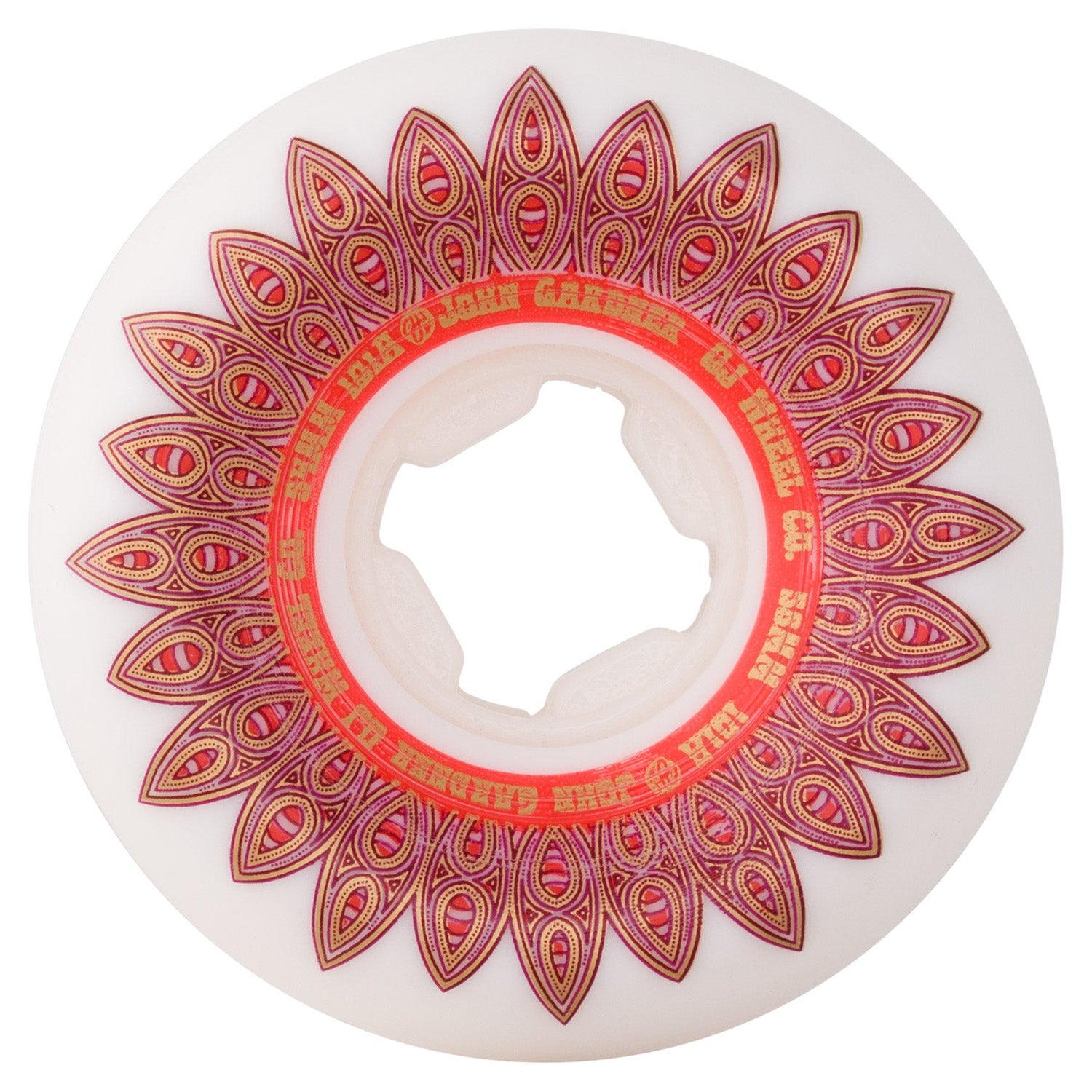 OJ Wheels Gardner Elite White/Gold Mini Combo 56mm 101a