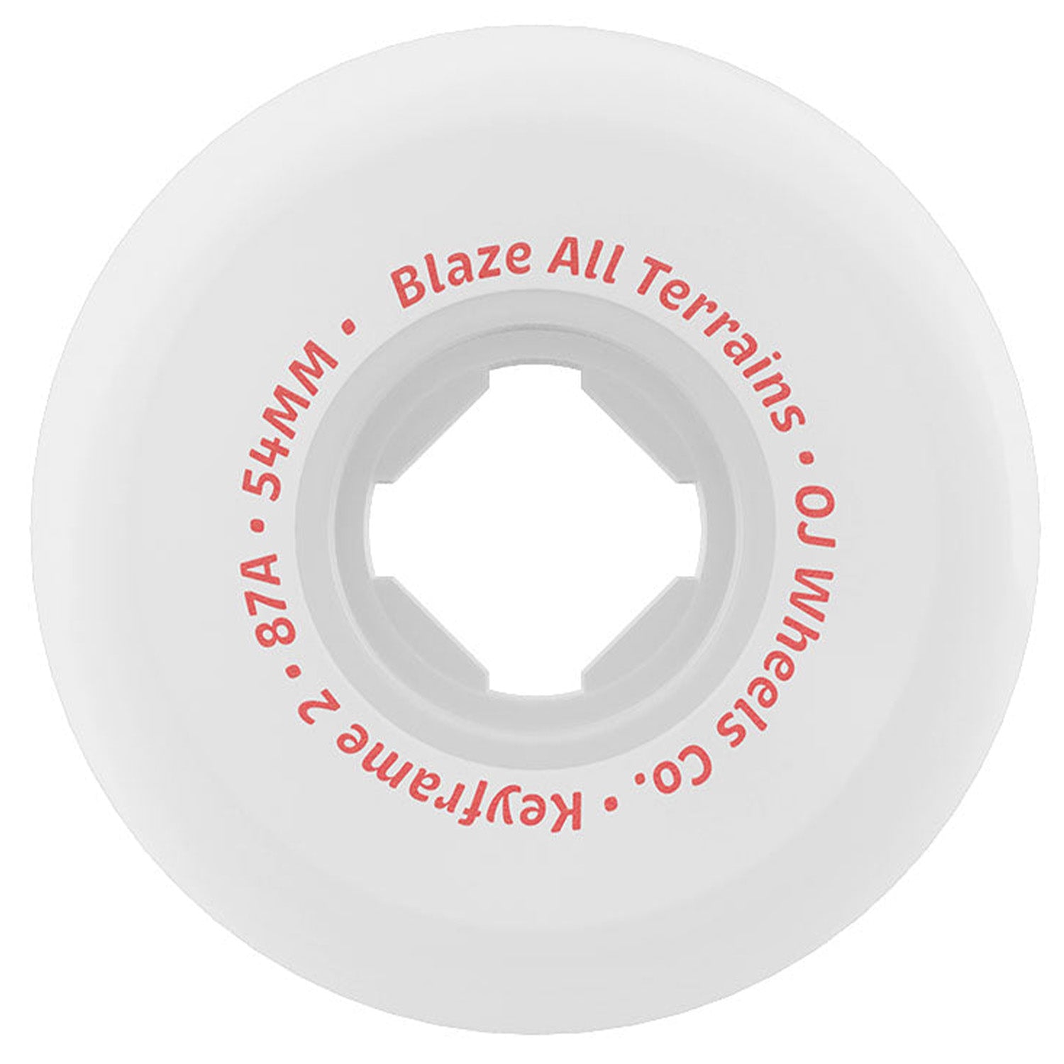 OJ Wheels Keyframe 2 Hybrid Wheels 54mm 87a