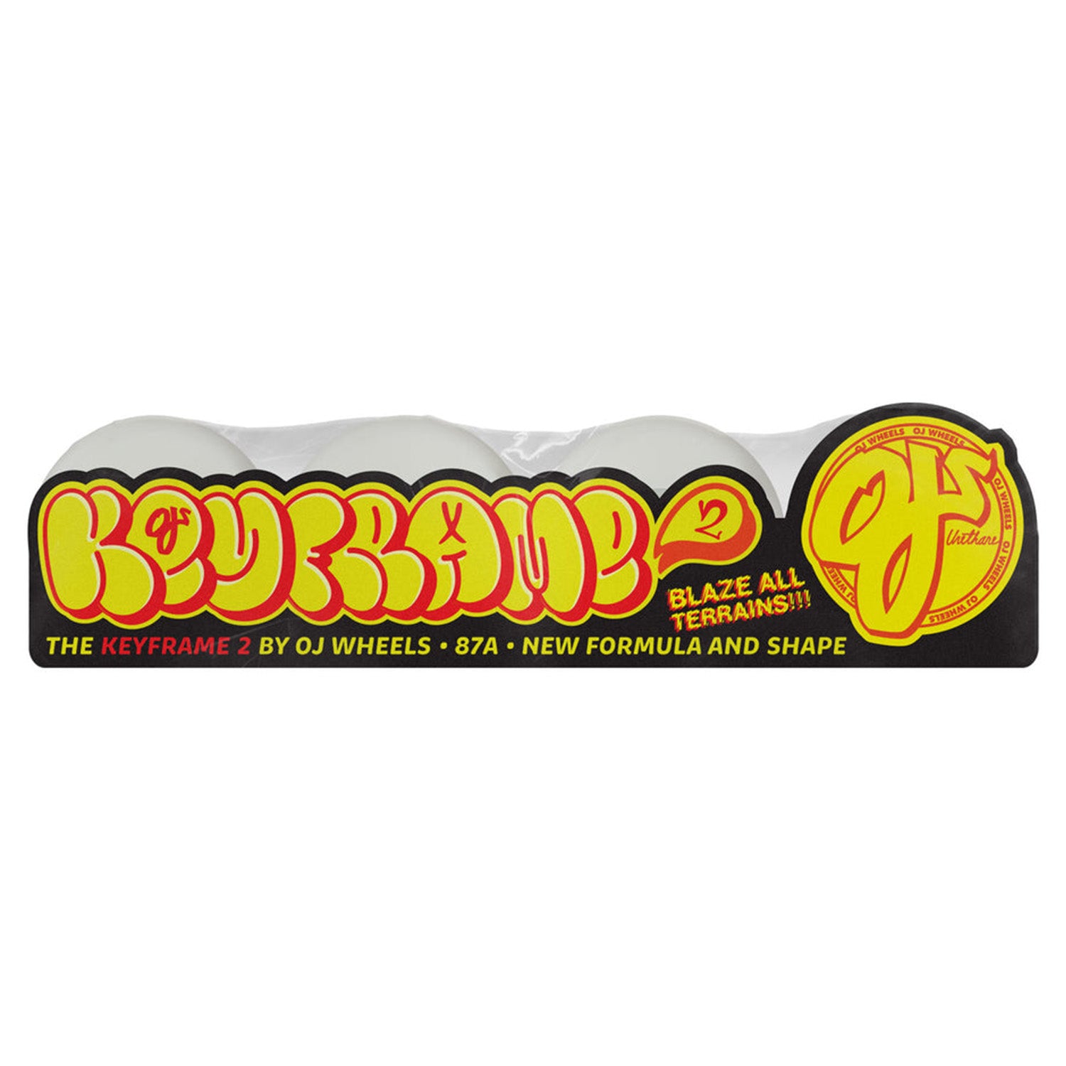 OJ Wheels Keyframe 2 Hybrid Wheels 54mm 87a