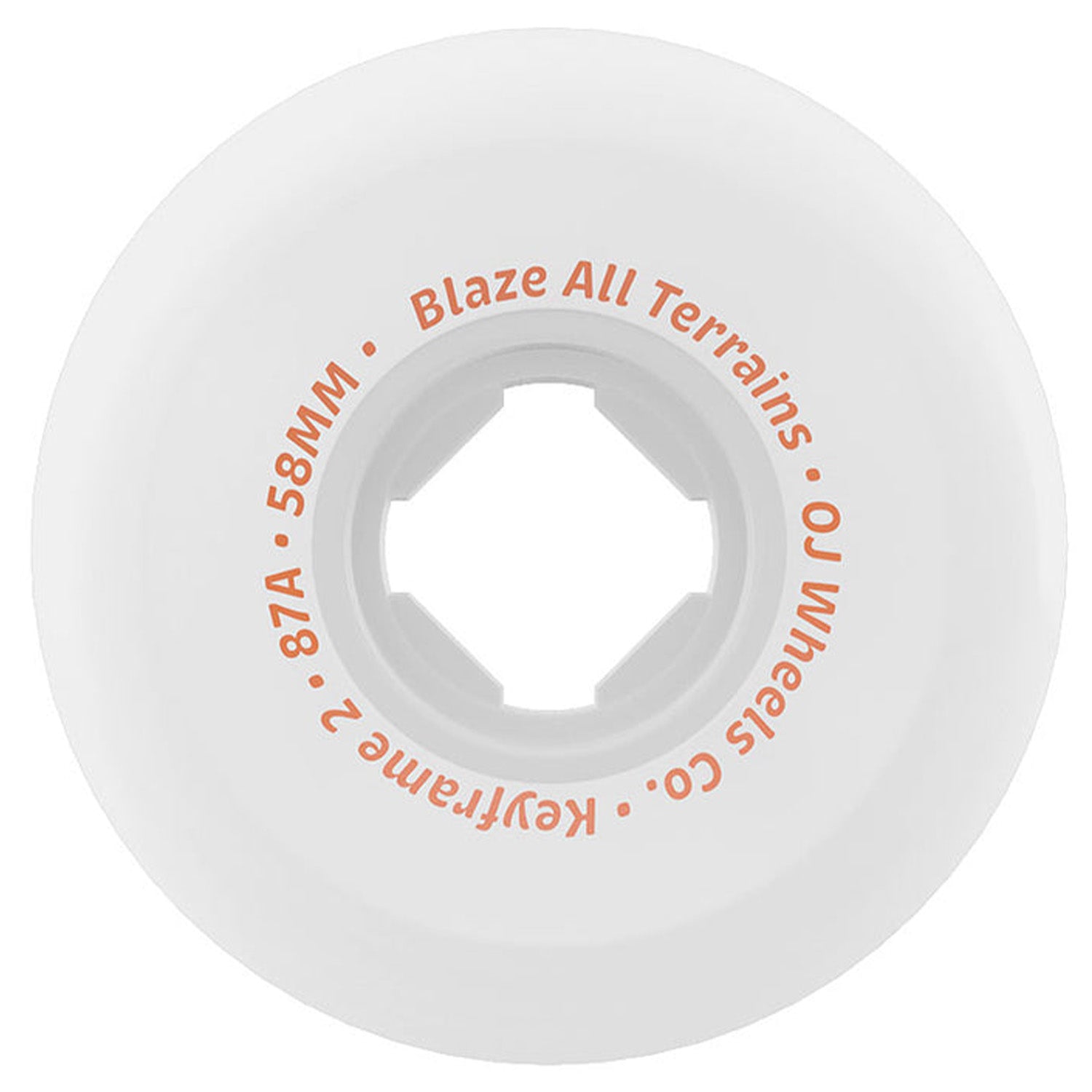OJ Wheels Keyframe 2 Hybrid Wheels 58mm 87a