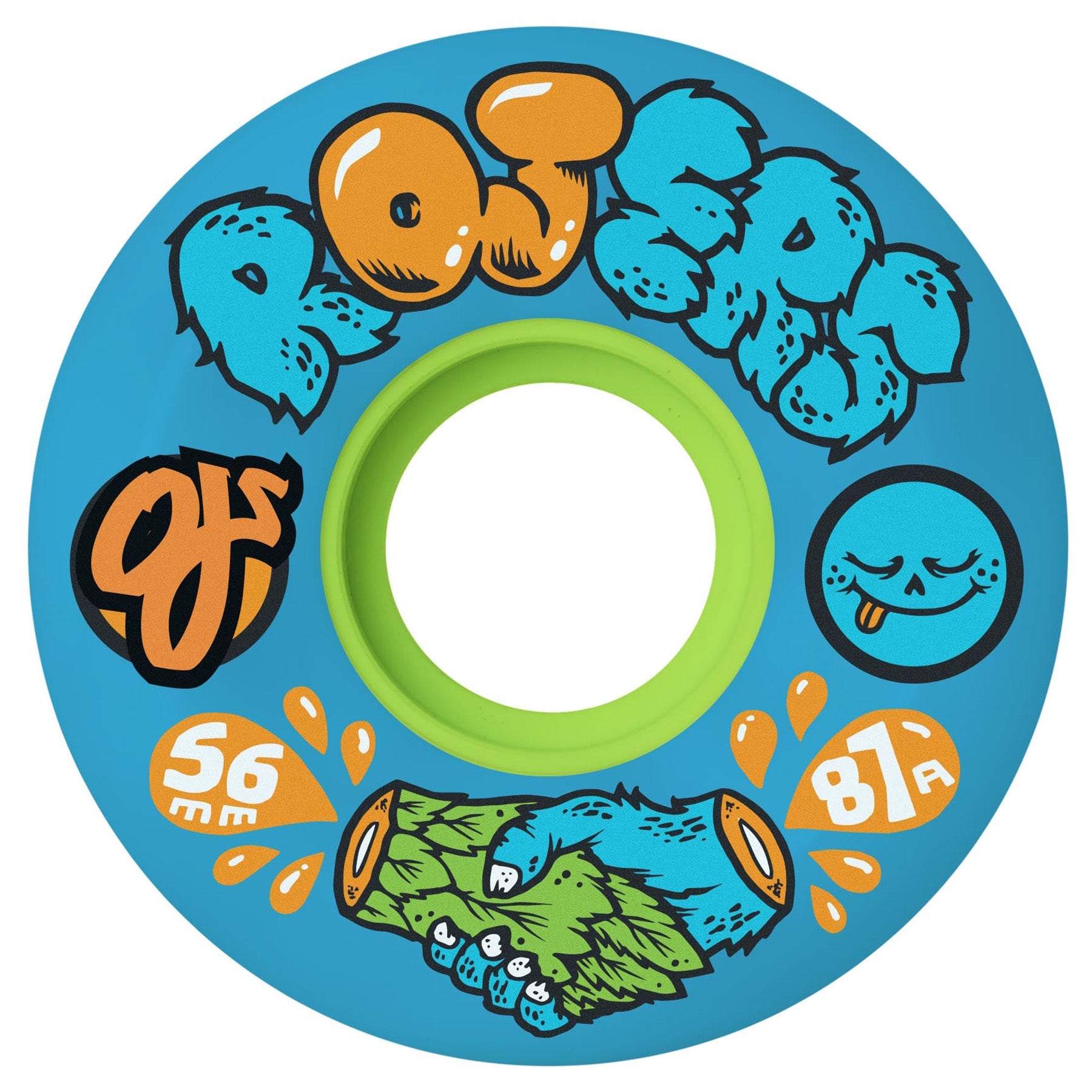 OJ Wheels Rojers Keyframe Blue 56mm 87a