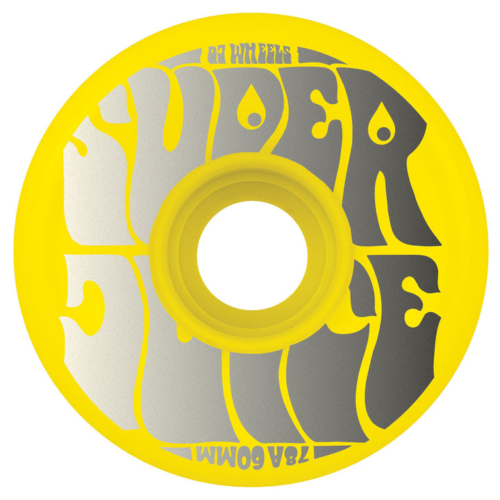 OJ Wheels Super Juice Cruiser Wheels Neon Yellow 60mm 78a