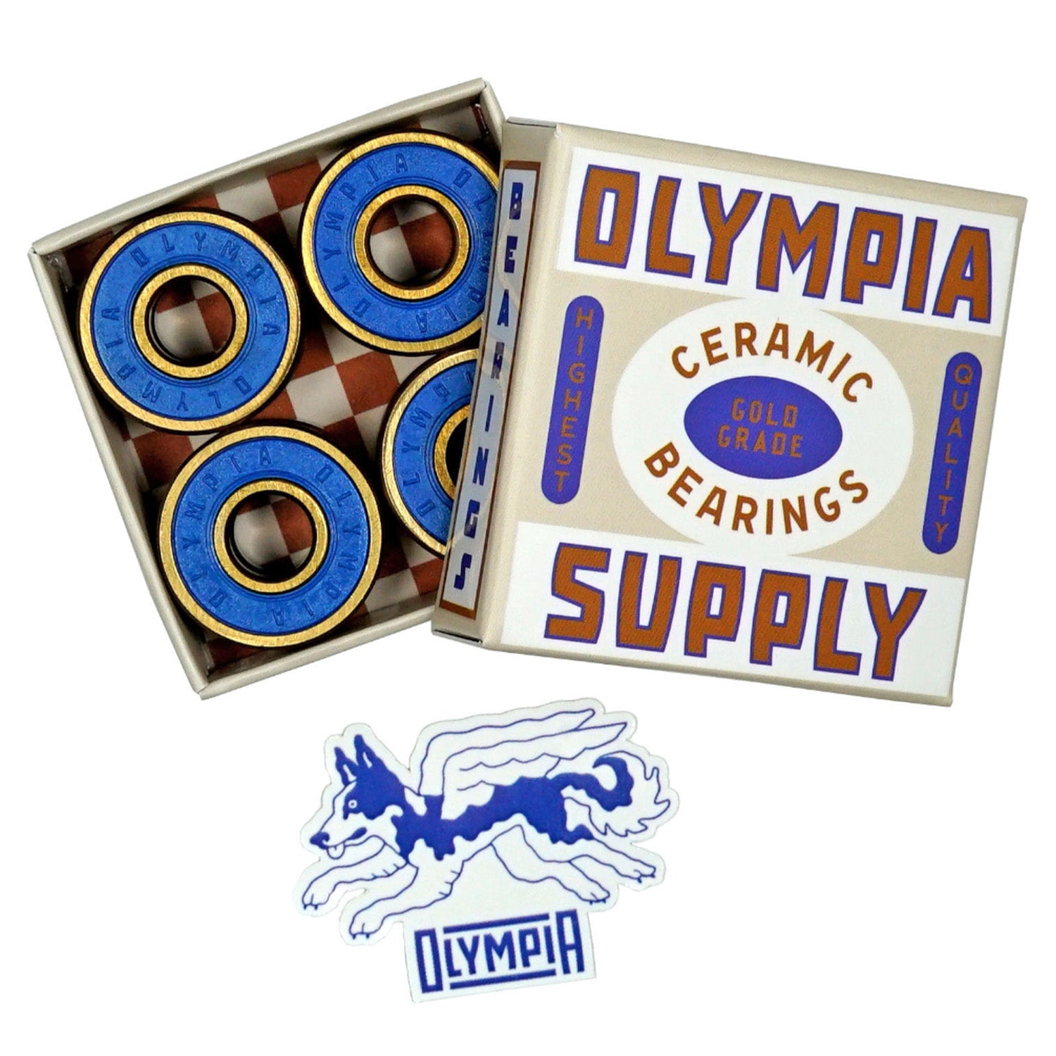 Olympia Gold Grade Ceramic Bearings